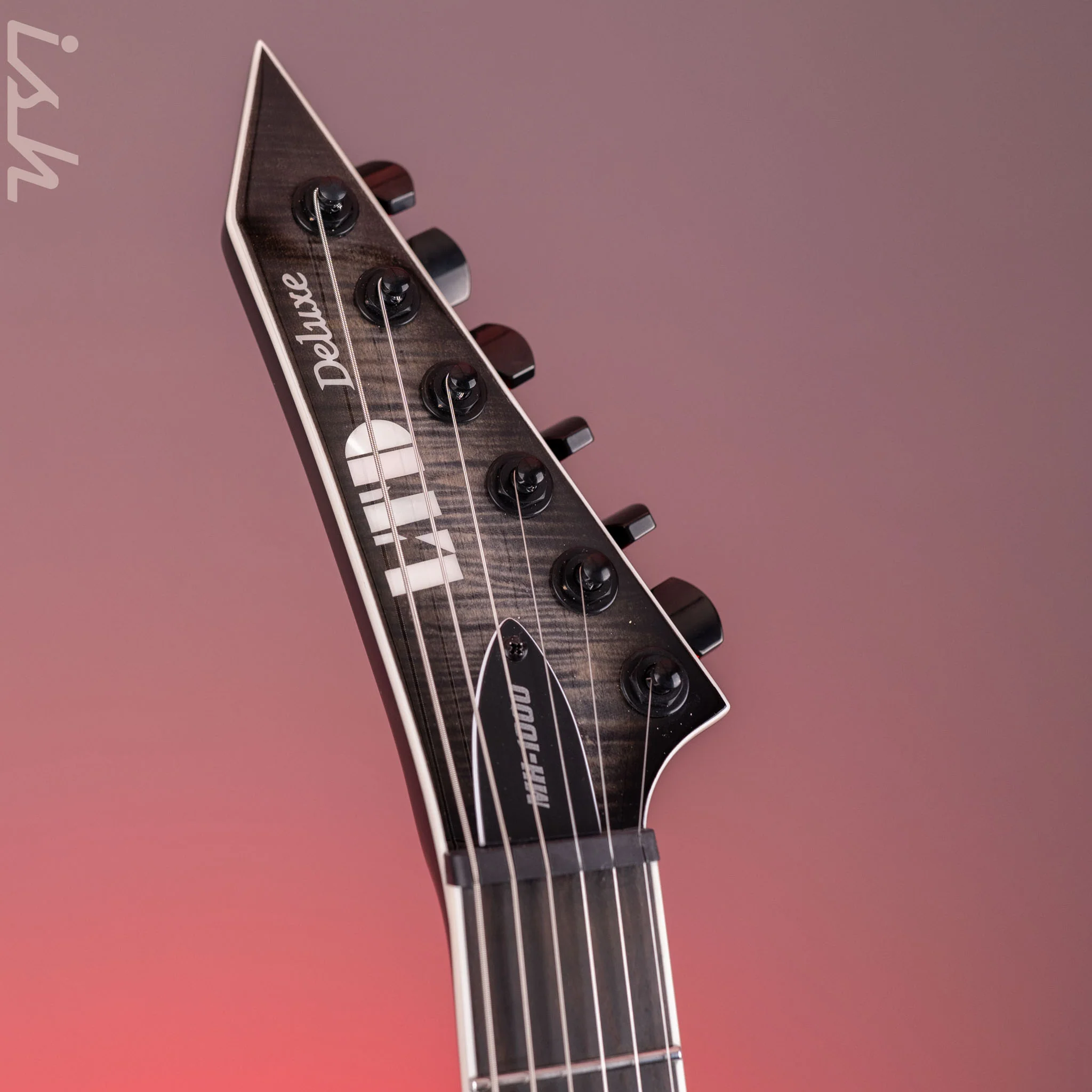 ESP LTD MH-1000NT FM Charcoal Burst - Image 5