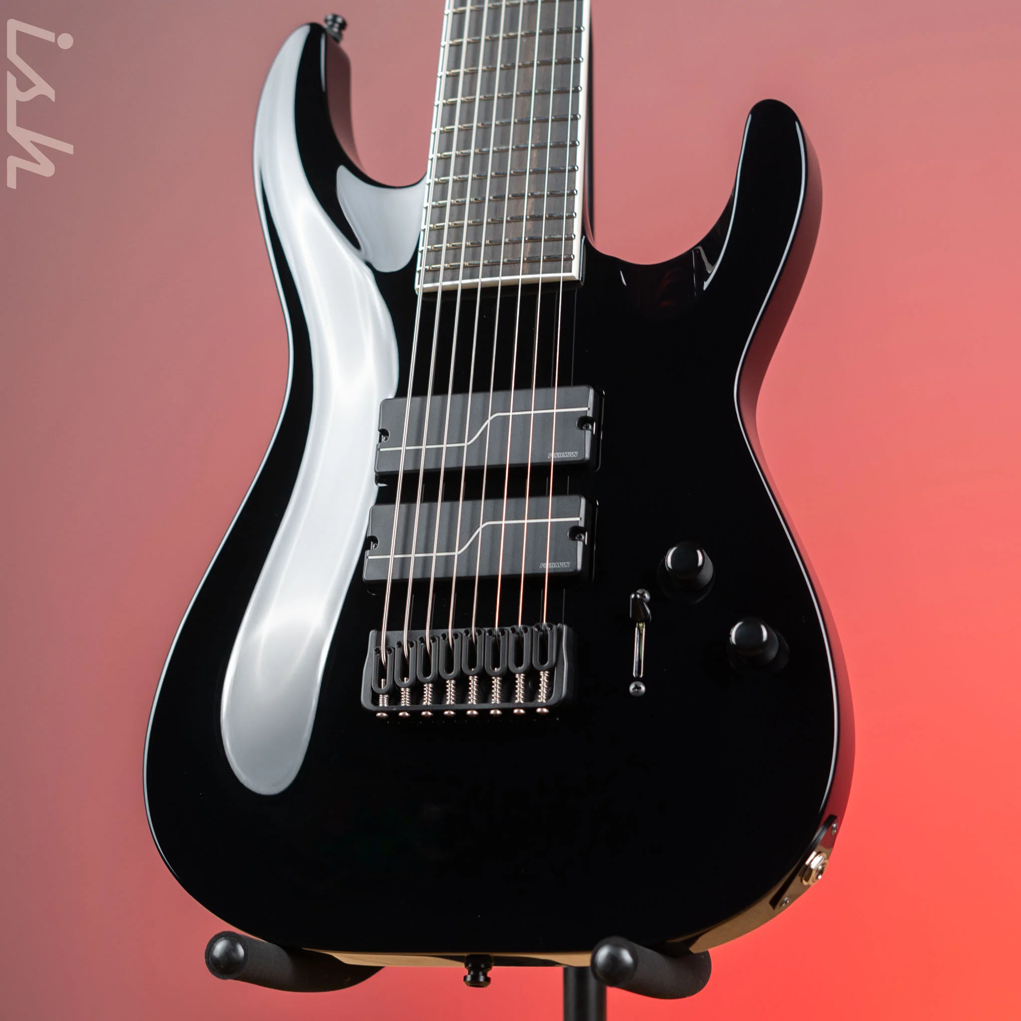ESP Stephen Carpenter Signature STEF B-8 Baritone 8-String Guitar Black