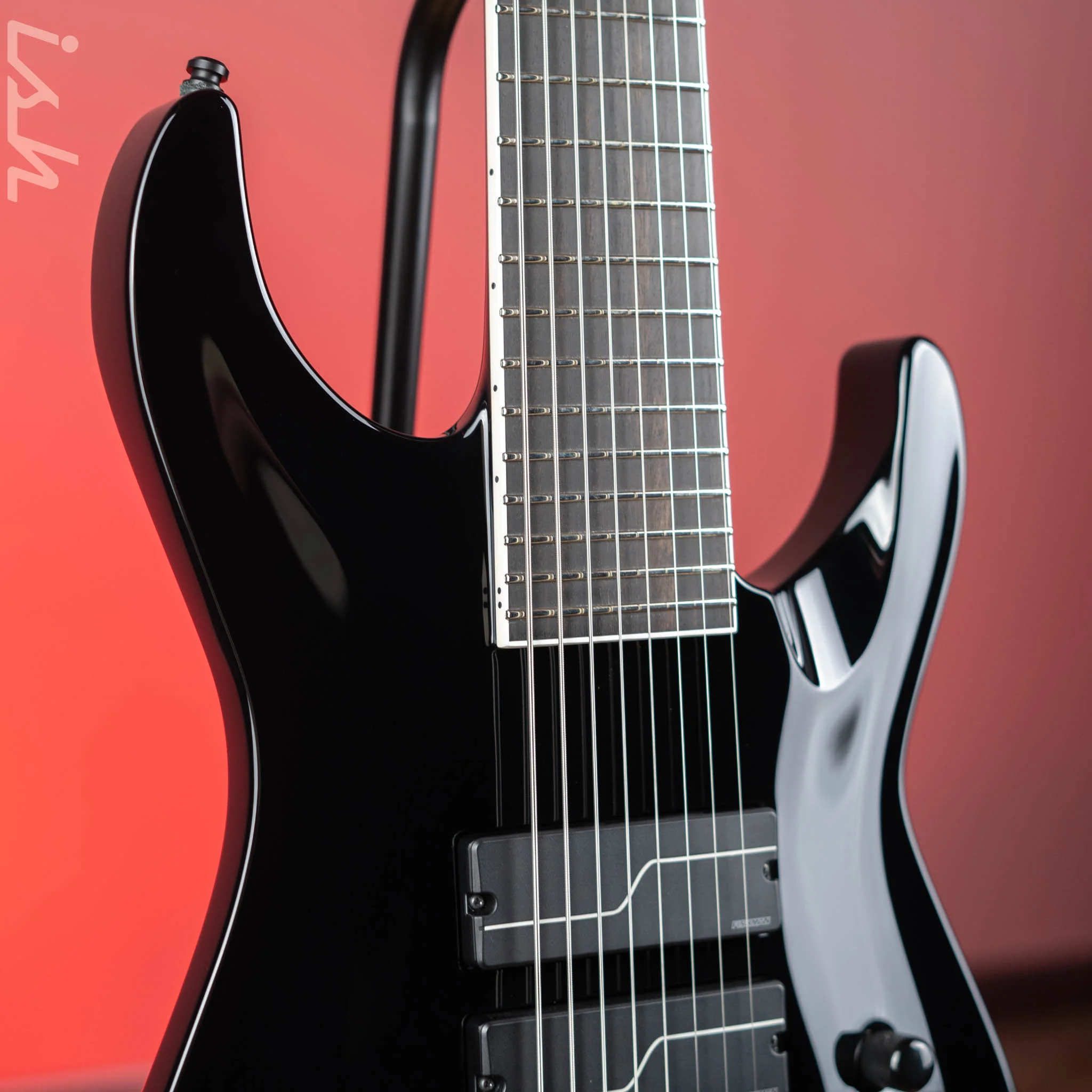 ESP Stephen Carpenter Signature STEF B-8 Baritone 8-String Guitar Black - Image 3