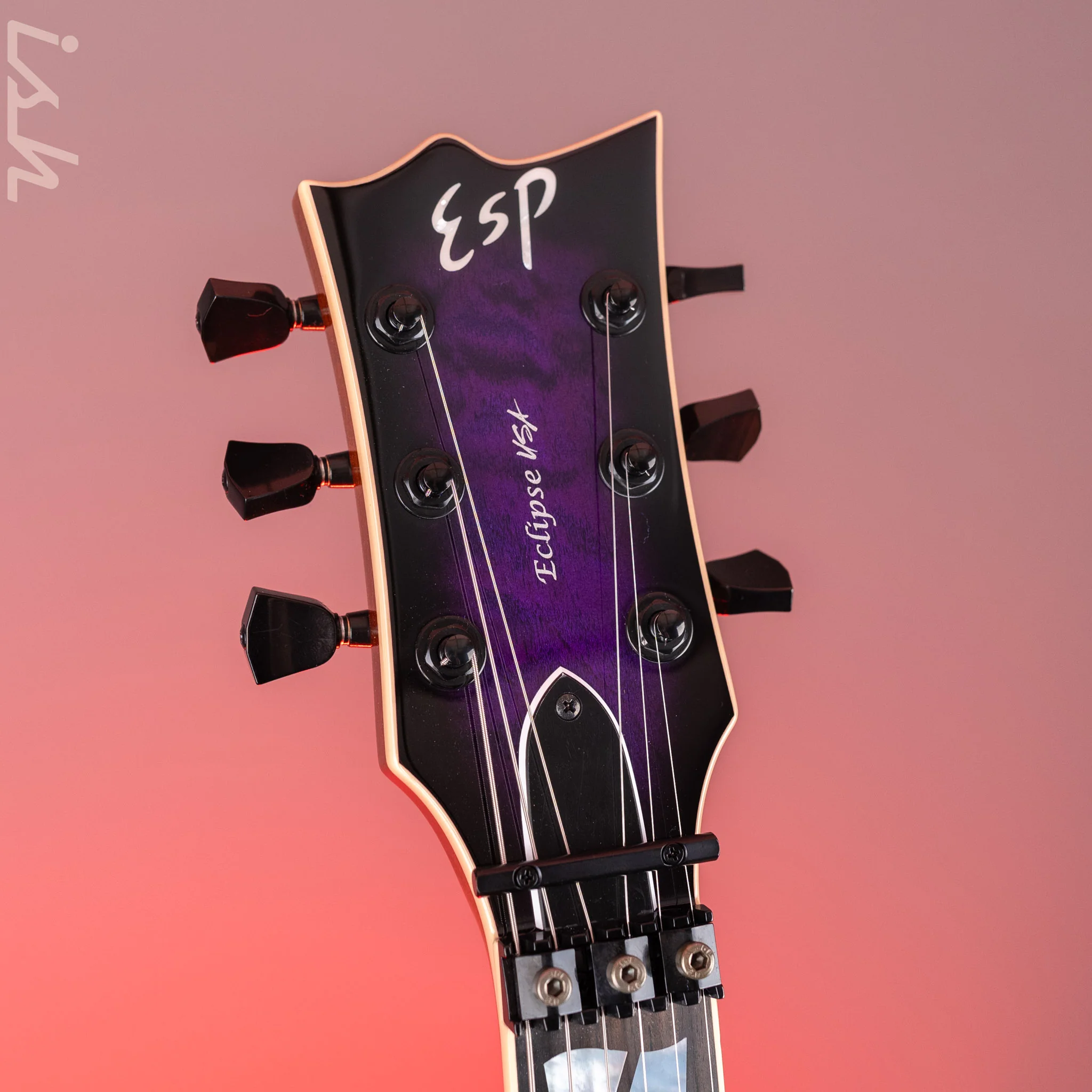ESP USA Eclipse Dark Purple Sunburst - Image 6
