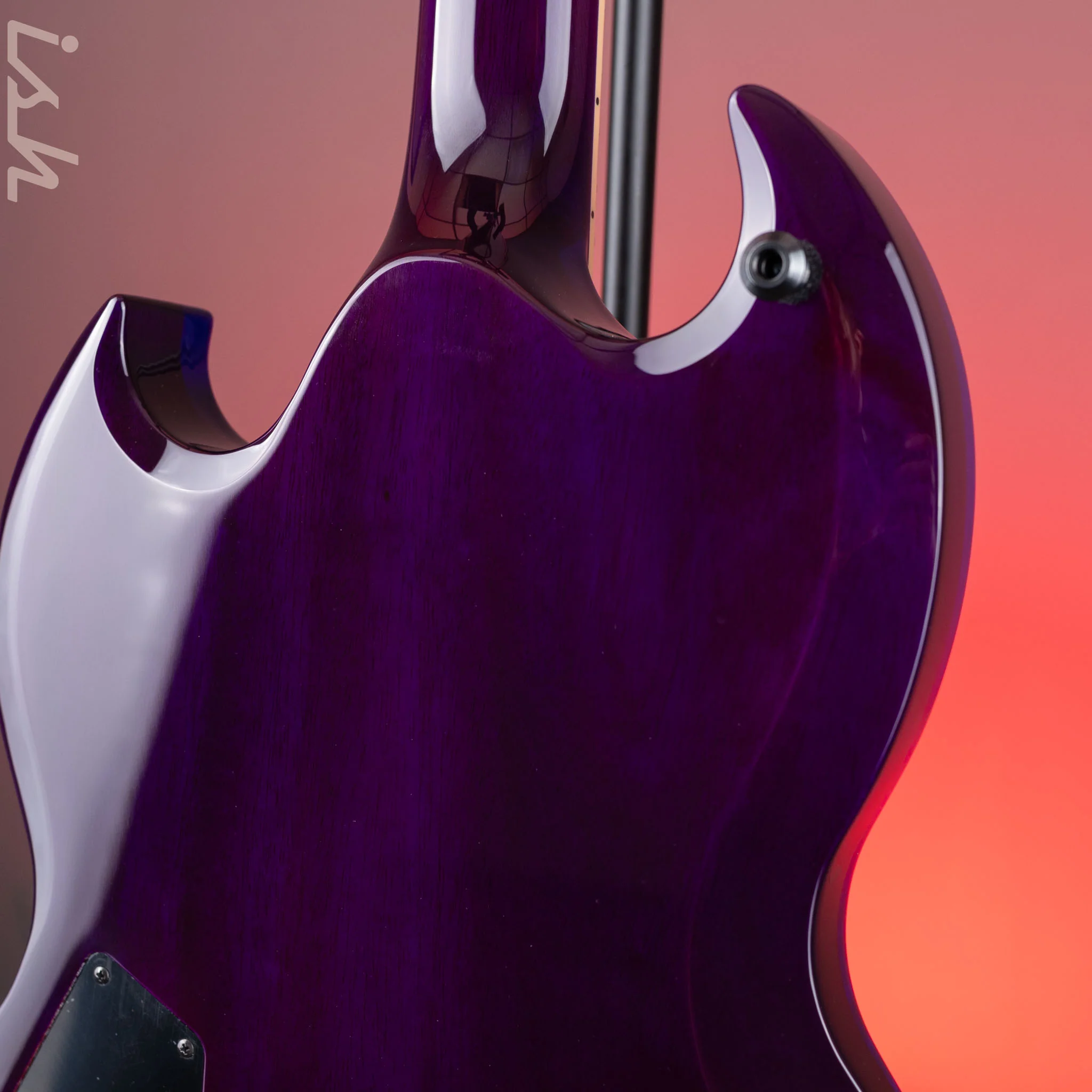 ESP USA Viper Quilted Maple Purple Sunburst - Image 8