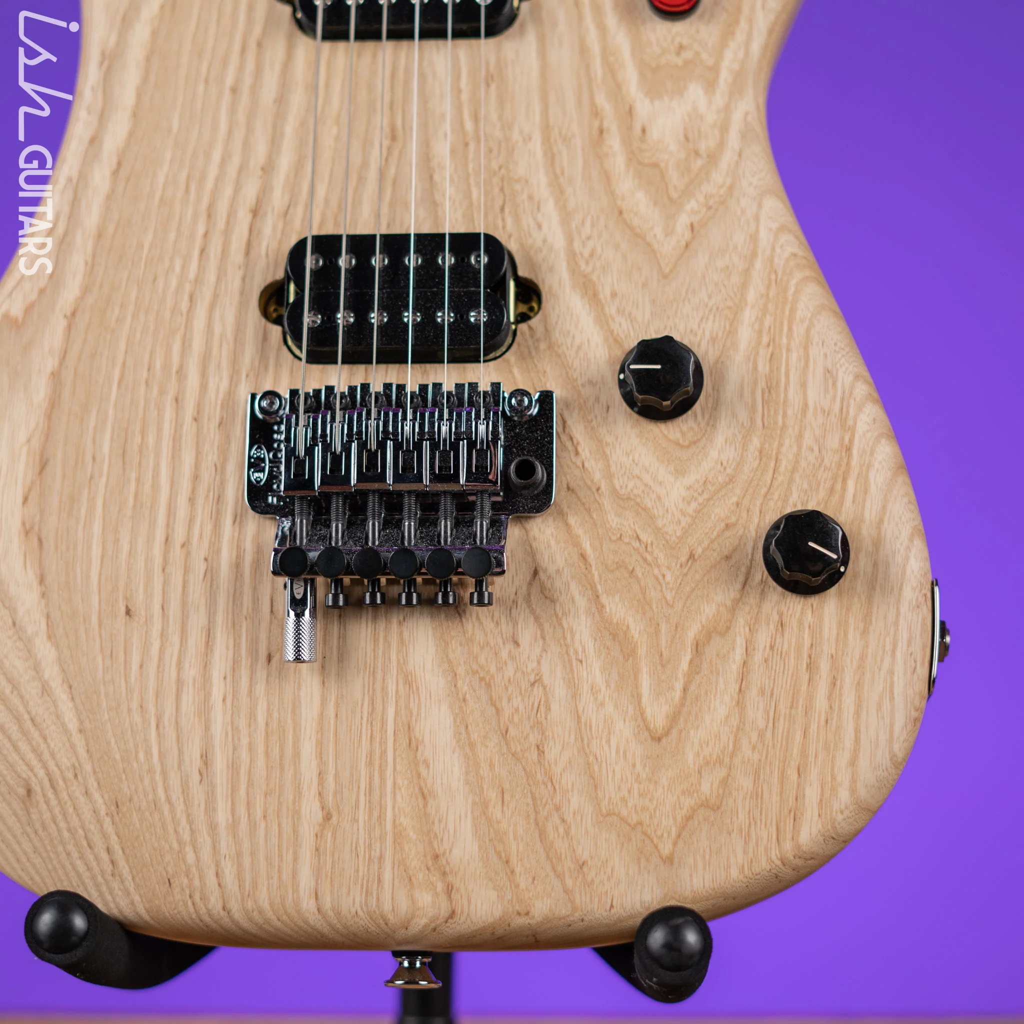 EVH 5150 Limited Edition Deluxe Ash Electric Guitar Demo - Image 4