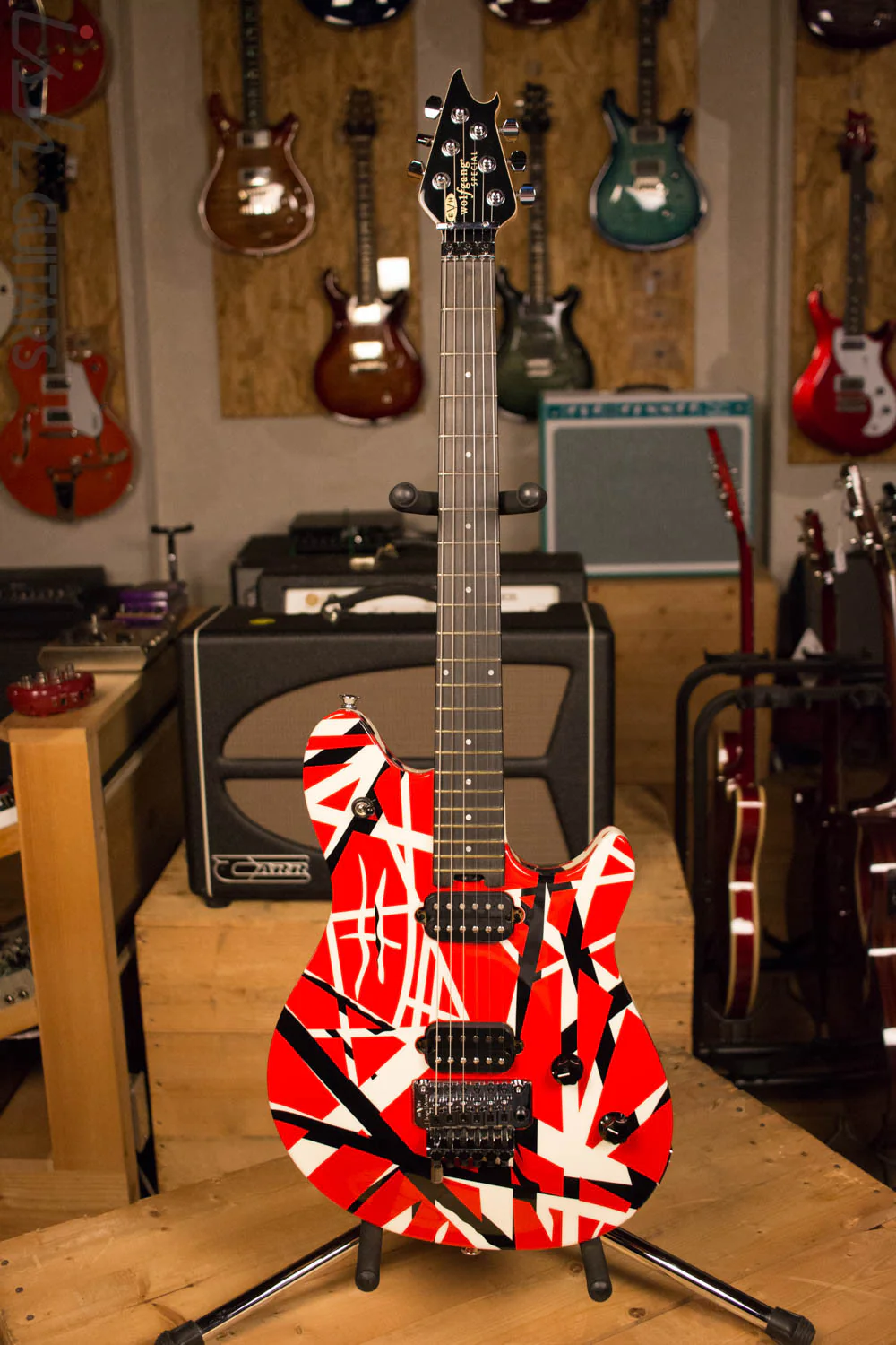 EVH Wolfgang Special Striped Electric Guitar - Image 2