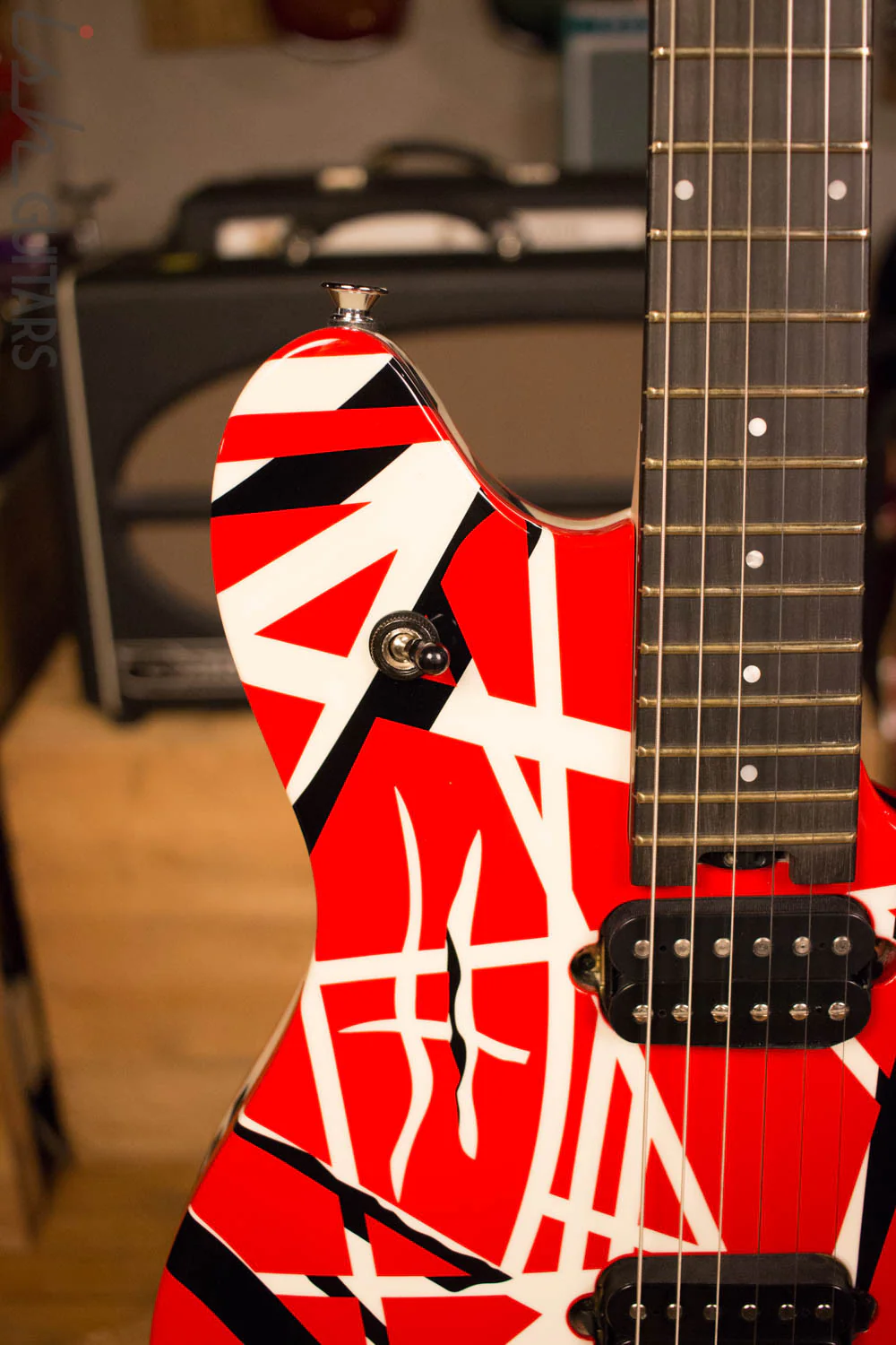 EVH Wolfgang Special Striped Electric Guitar - Image 3