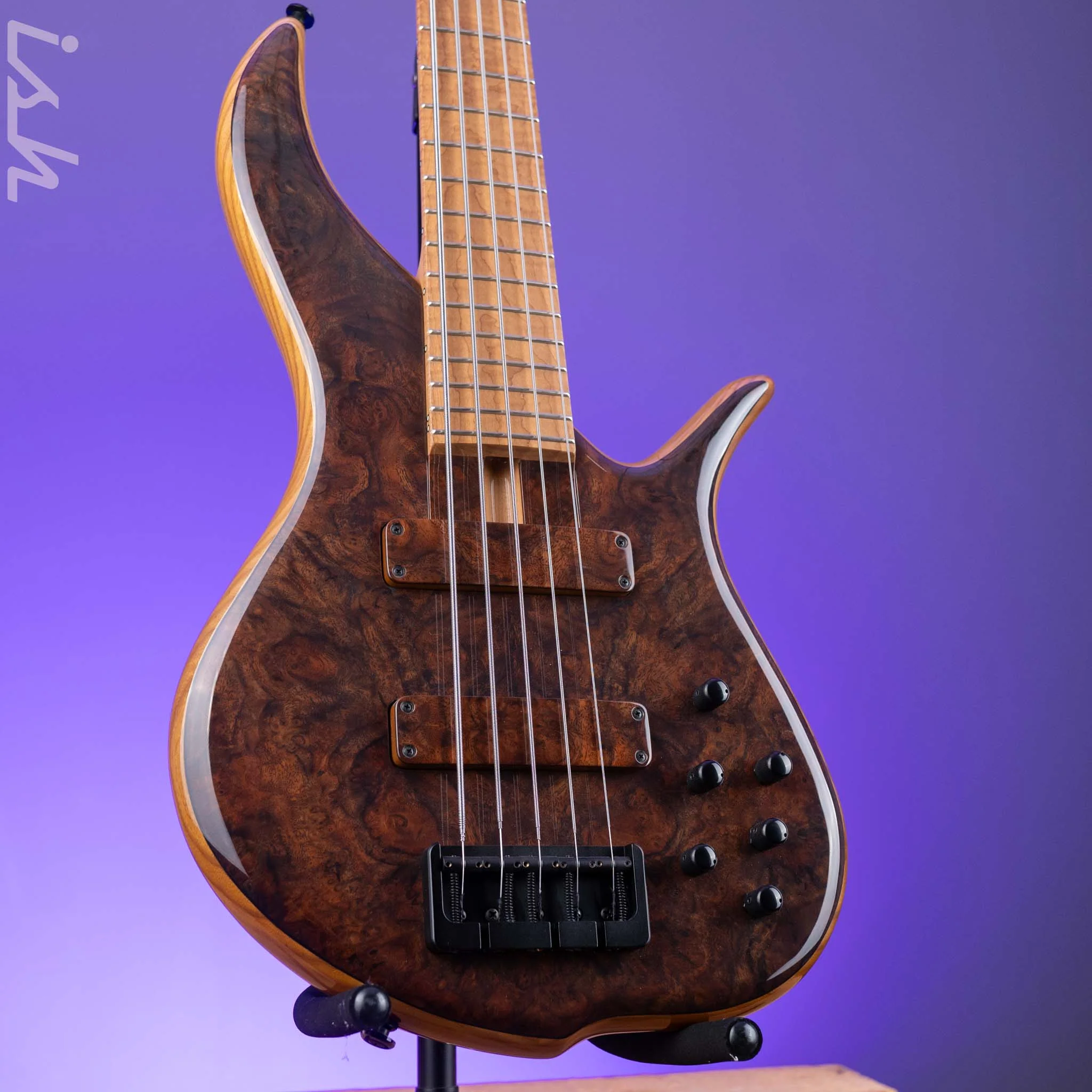 F Bass BN5 Burled Walnut