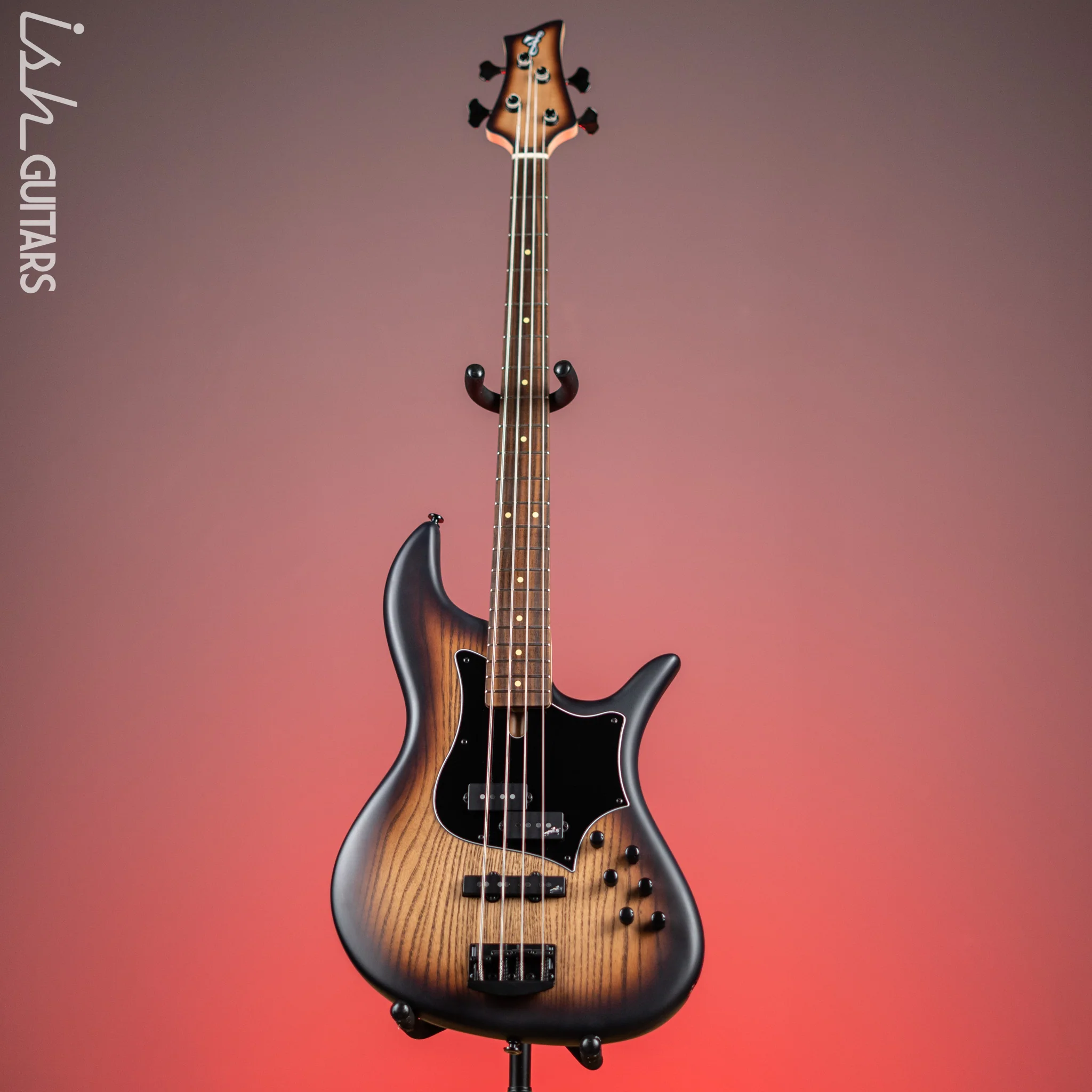 F Bass VF4-PJ 4-String Bass Brown Burst - Image 2