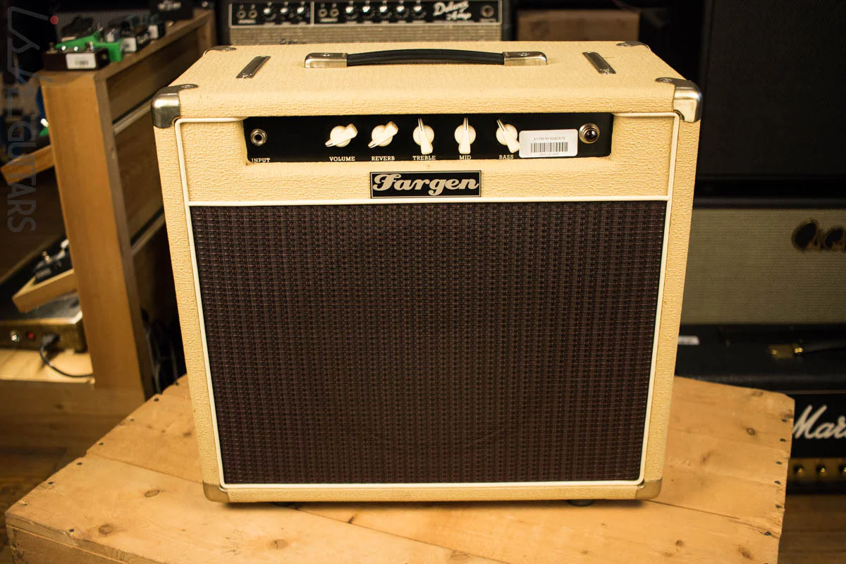 2004 Fargen Blackbird 20-112 6v6 Hand Wired Weber BlueDog 25 Watt Speaker #205