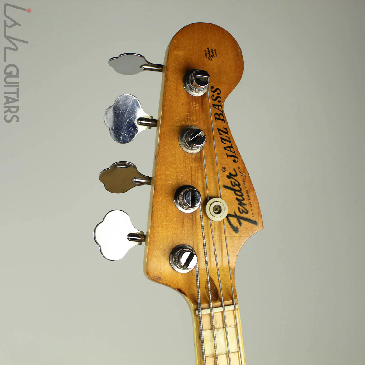 1976 Fender Jazz Bass Rare Olympic White - Image 8