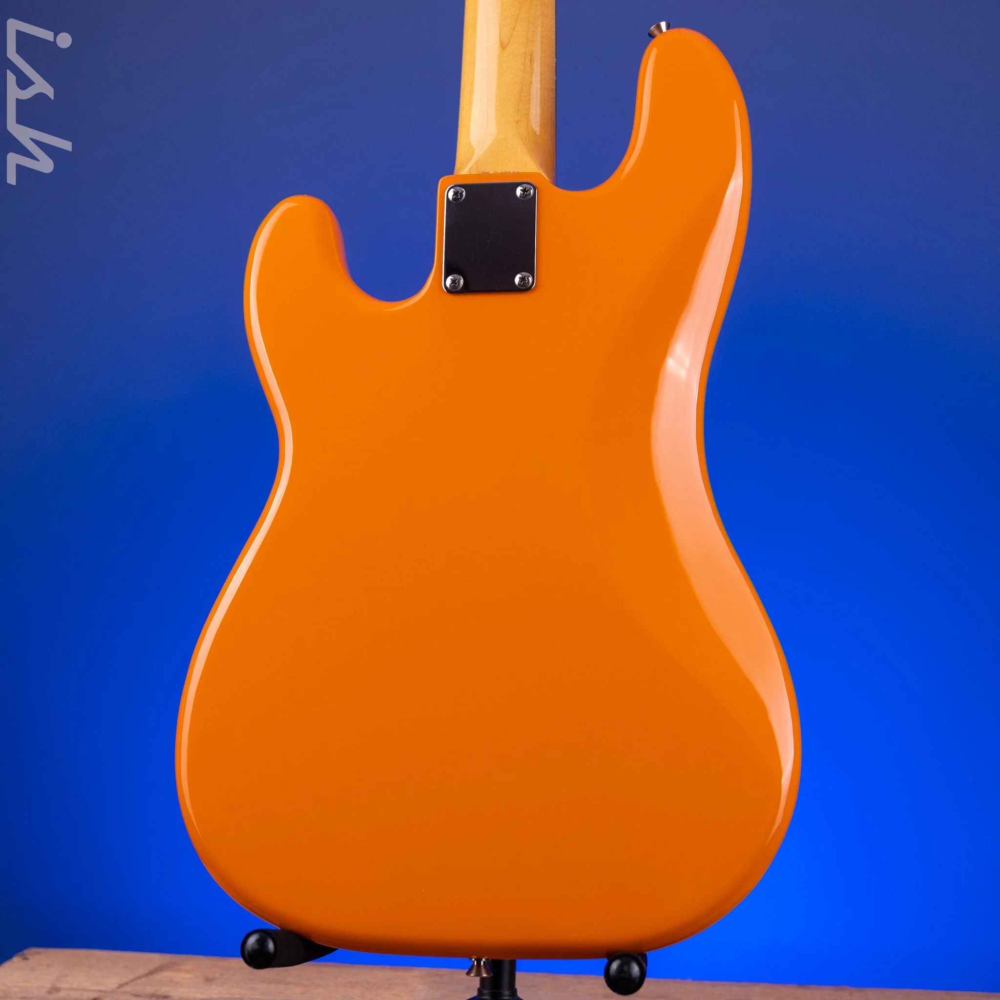 2004 Fender MIJ Capri Orange Precision Bass - Image 11