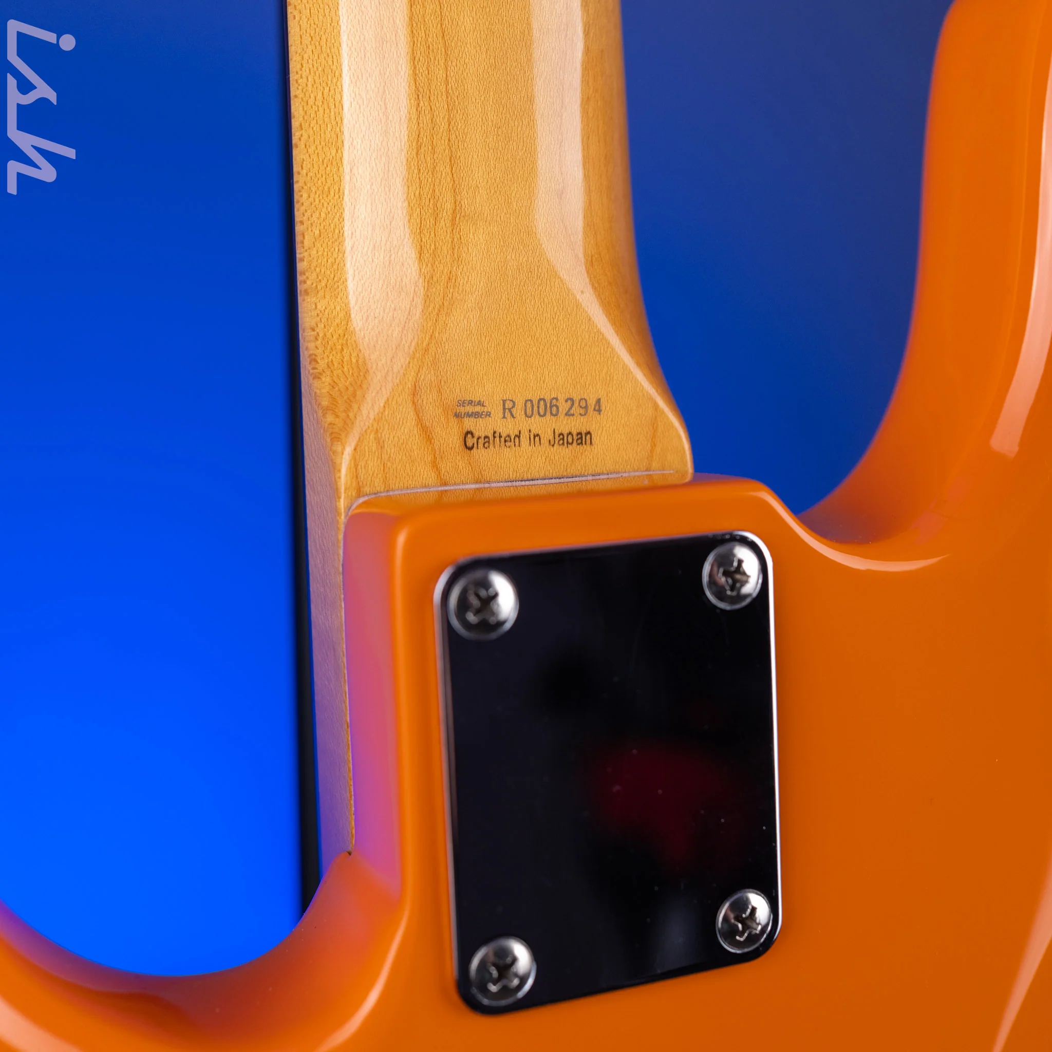 2004 Fender MIJ Capri Orange Precision Bass - Image 14
