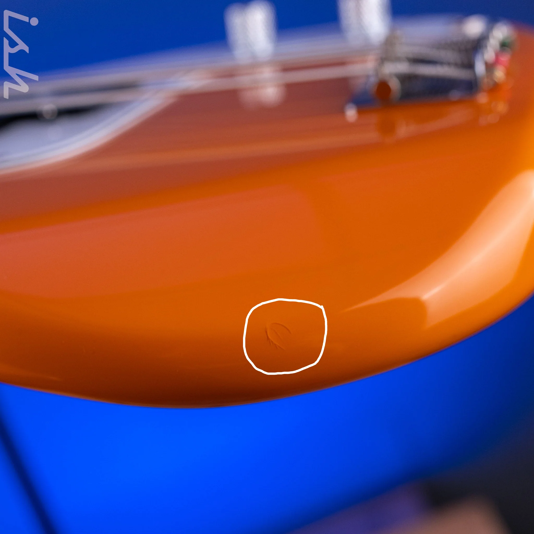 2004 Fender MIJ Capri Orange Precision Bass - Image 18