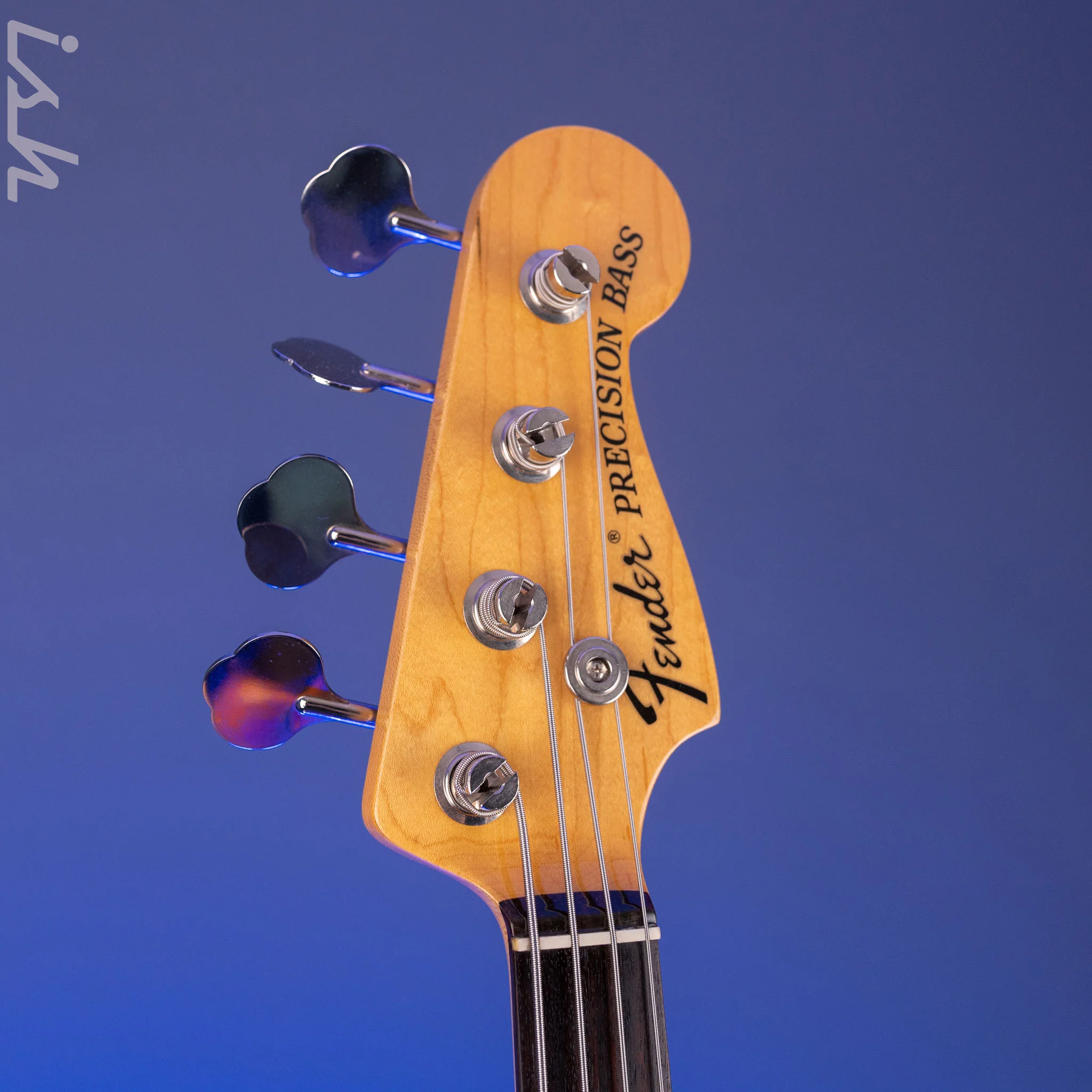 2004 Fender MIJ Capri Orange Precision Bass - Image 6