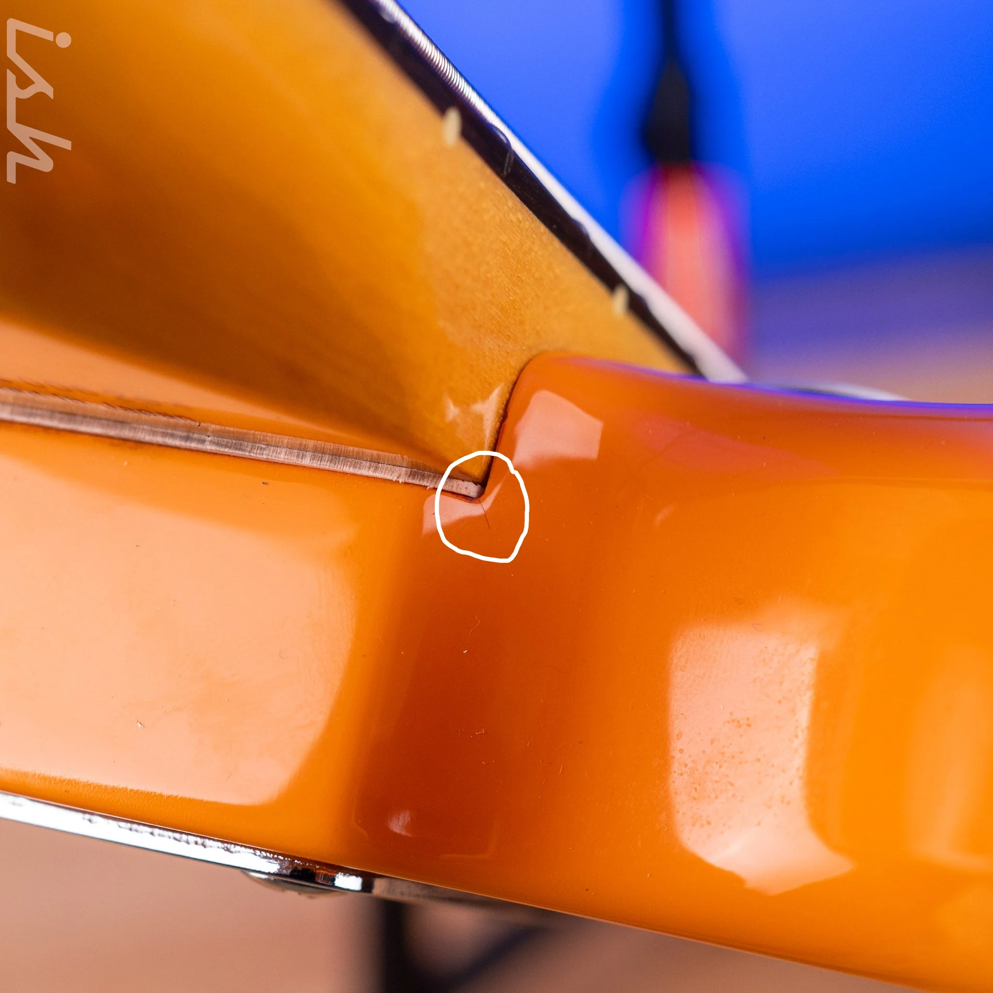 2004 Fender MIJ Capri Orange Precision Bass - Image 8