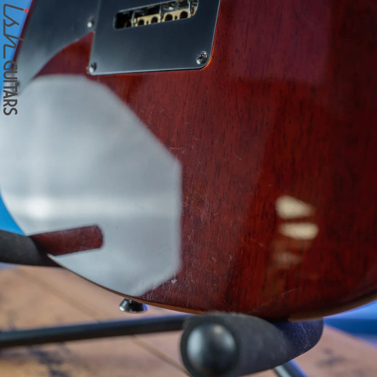 Fender Showmaster Quilt Bubinga Top SSS - Image 12