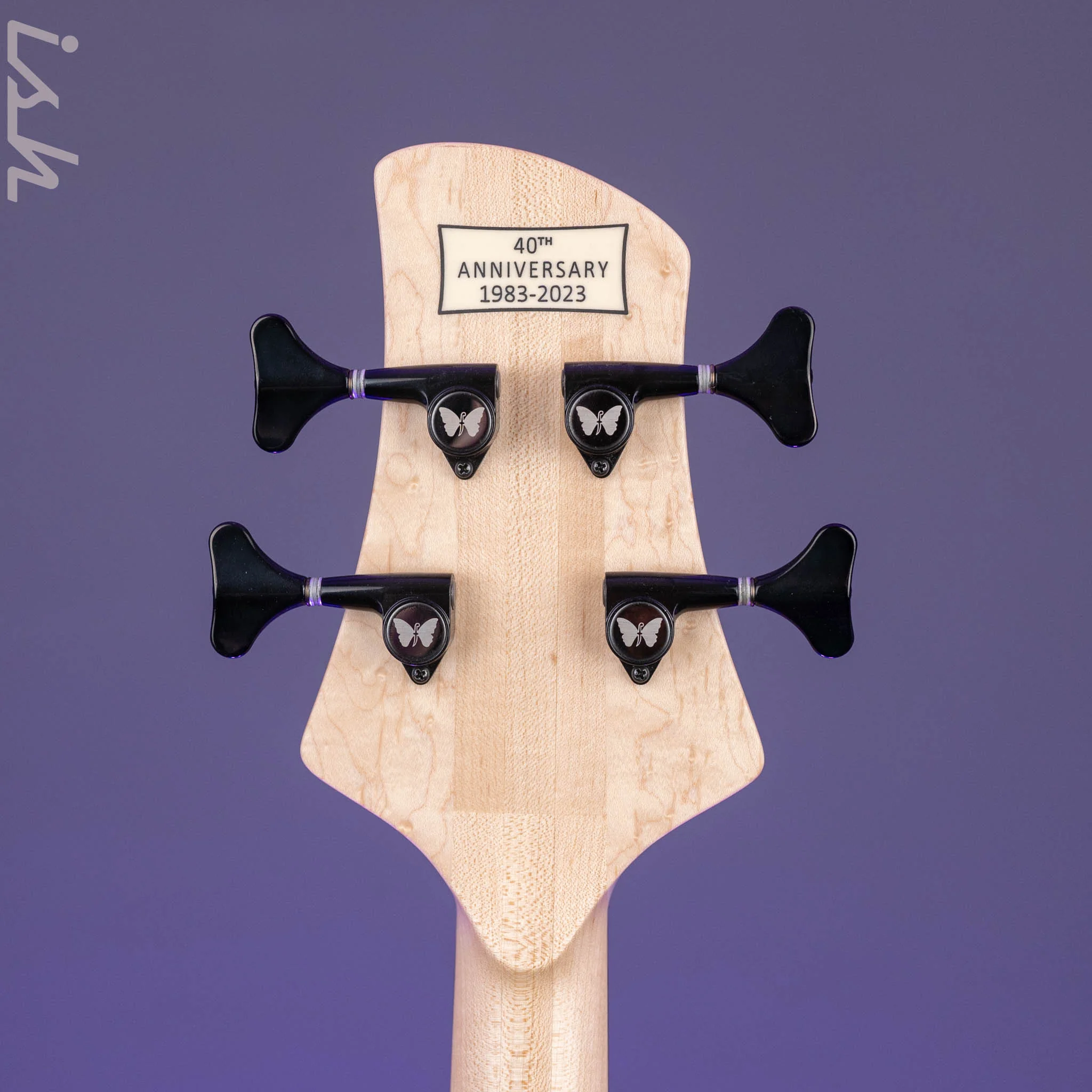 Fodera 40th Anniversary Emperor Deluxe 4-String Bass Natural Japanese Maple - Image 11