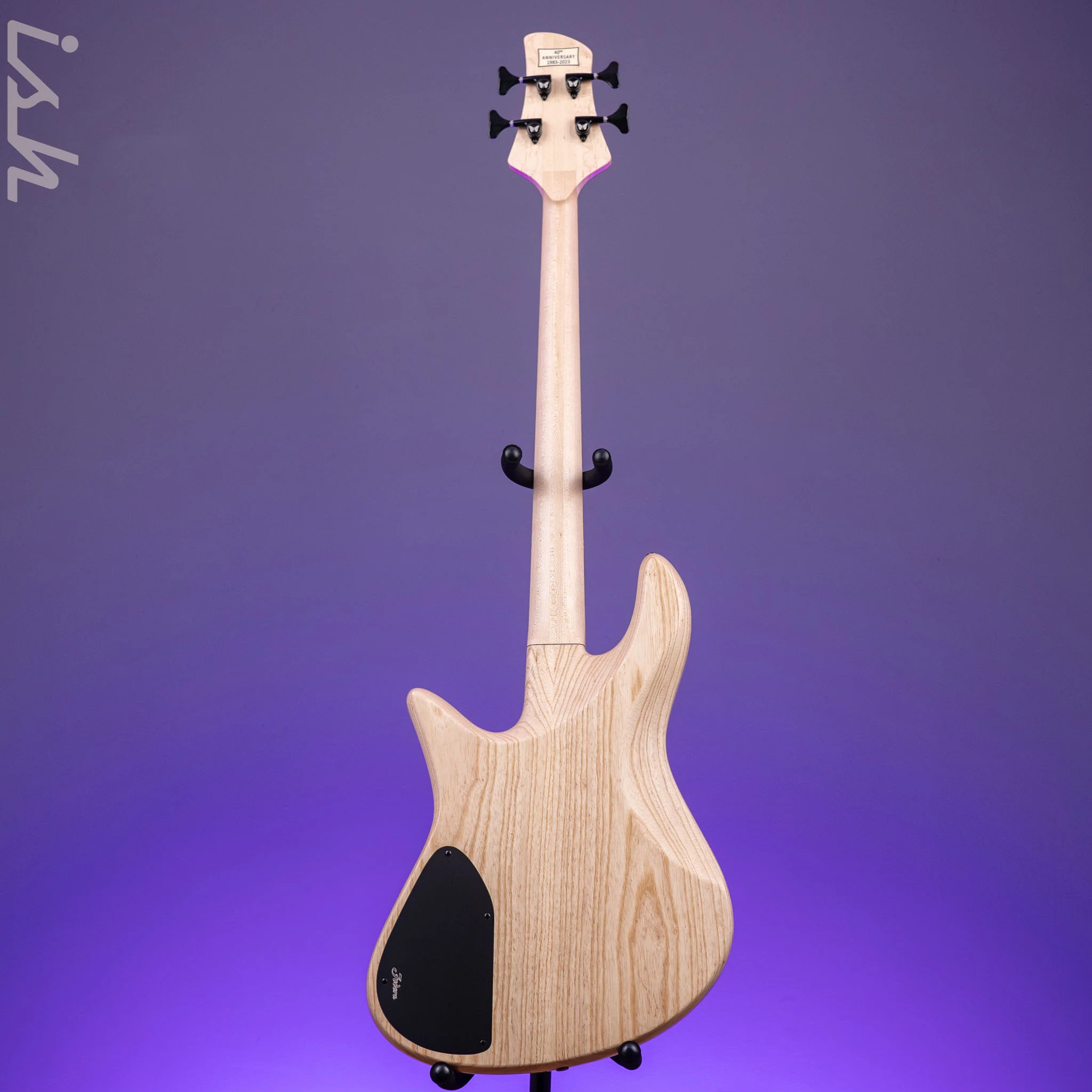 Fodera 40th Anniversary Emperor Deluxe 4-String Bass Natural Japanese Maple - Image 6