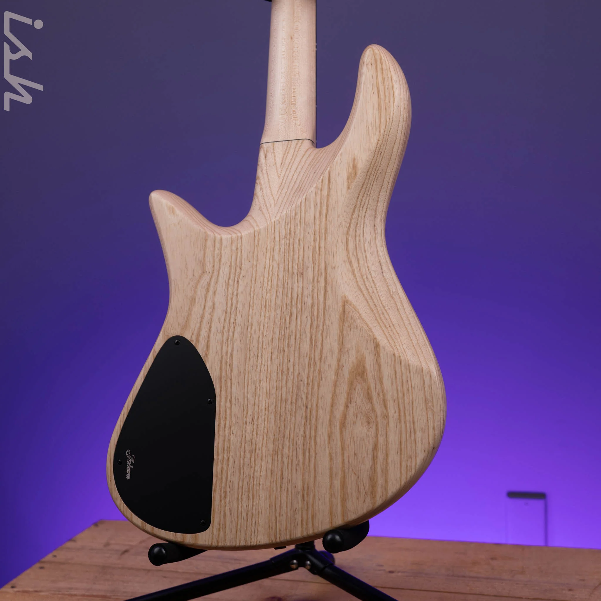 Fodera 40th Anniversary Emperor Deluxe 4-String Bass Natural Japanese Maple - Image 7