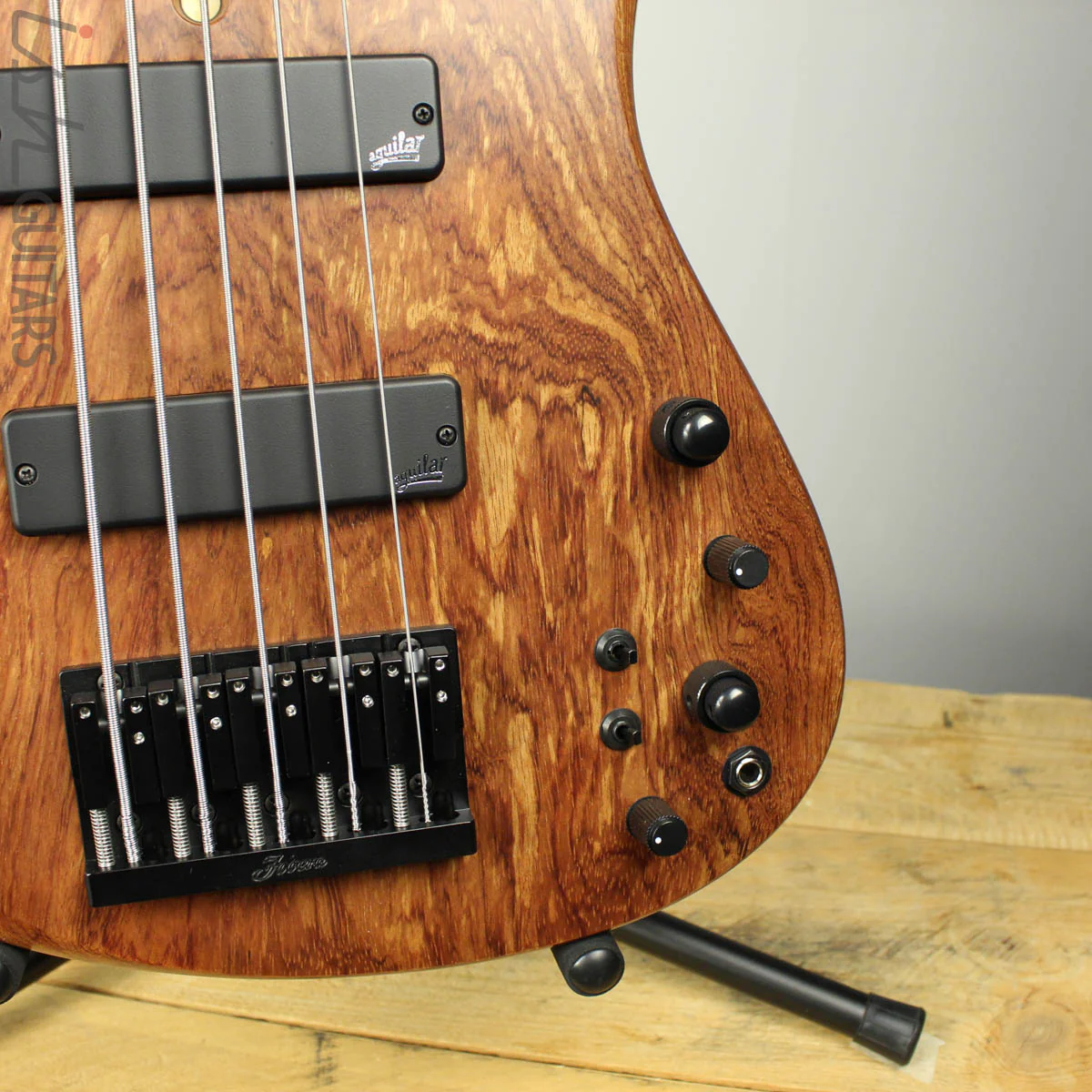 Fodera Emperor 5 Standard Special Bubinga Bass - Image 3