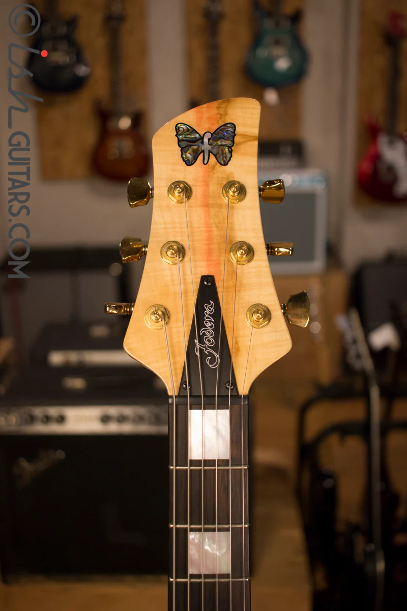 Fodera Imperial Electric Guitar Japanese Maple Top - Image 5