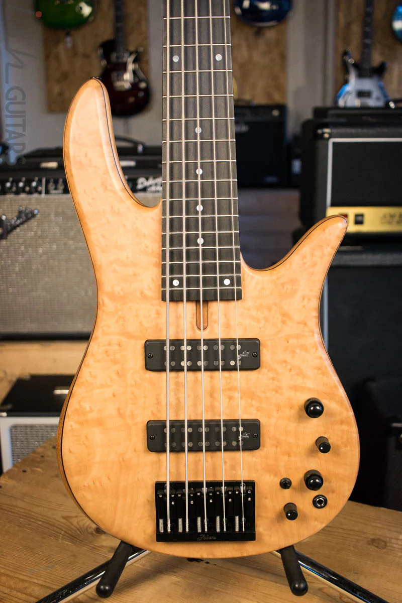 Fodera Monarch 5 Standard Special Limited Edition Burl