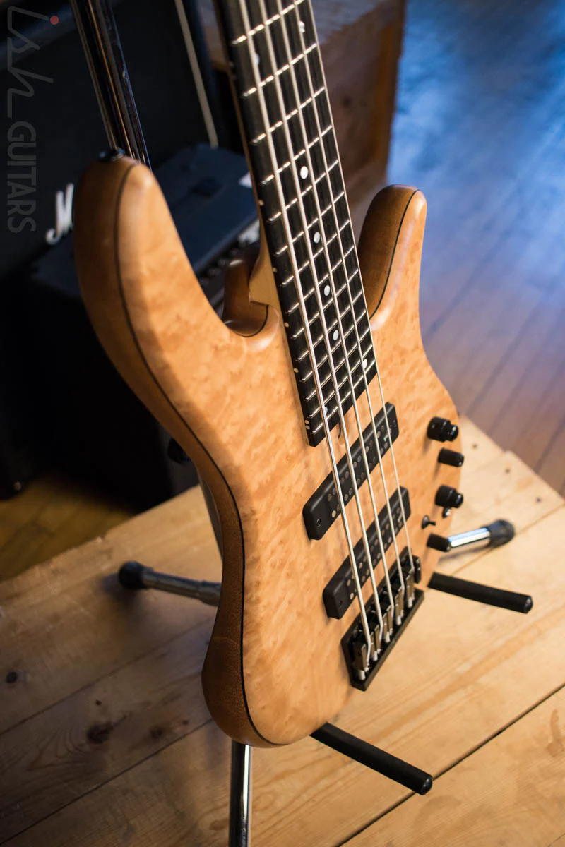 Fodera Monarch 5 Standard Special Limited Edition Burl - Image 6
