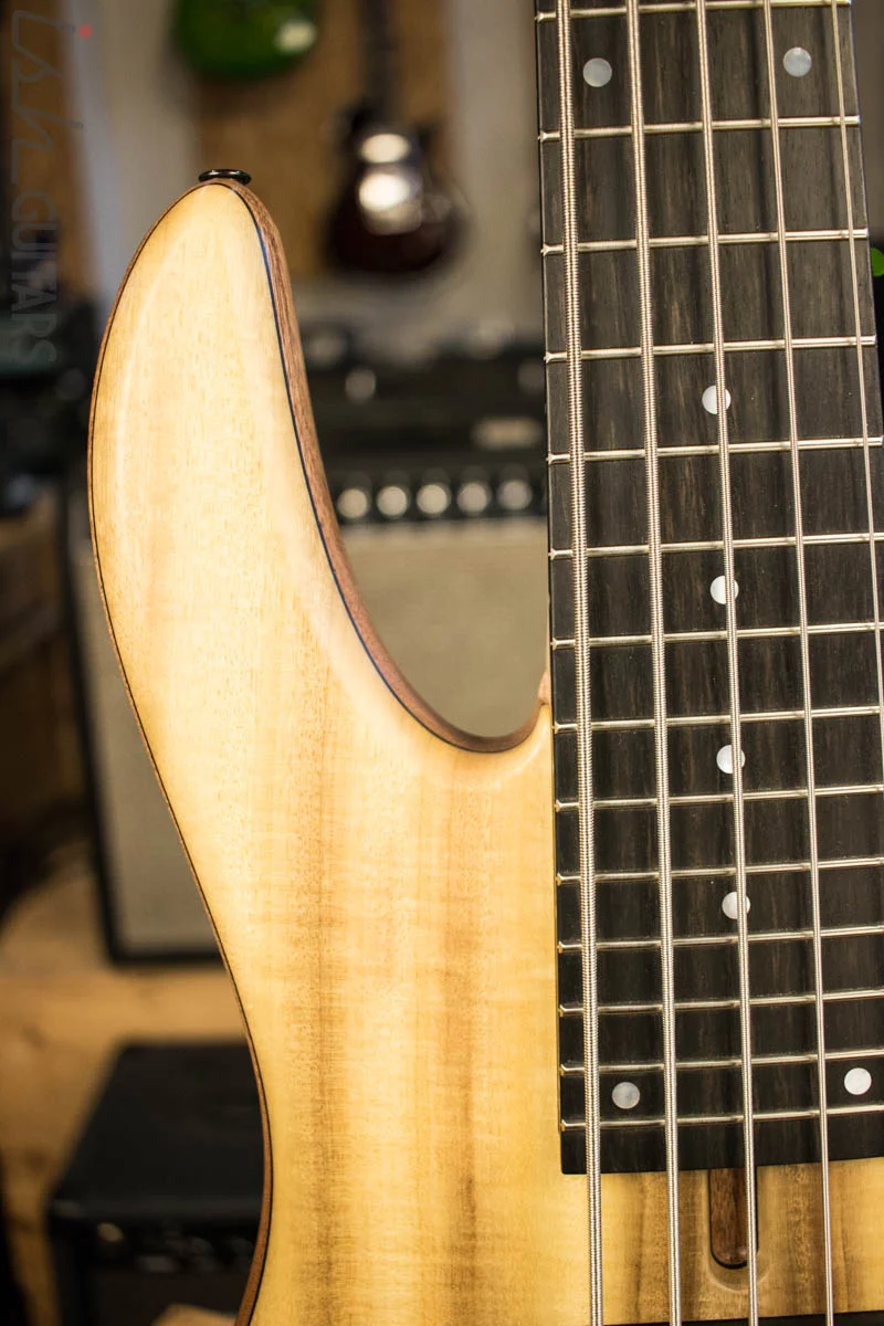 Fodera Monarch 5 Standard Special Myrtle Figured 5 String Bass - Image 3