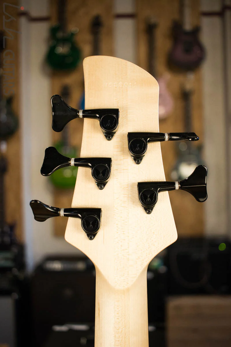 Fodera Monarch 5 Standard Special Myrtle Figured 5 String Bass - Image 6