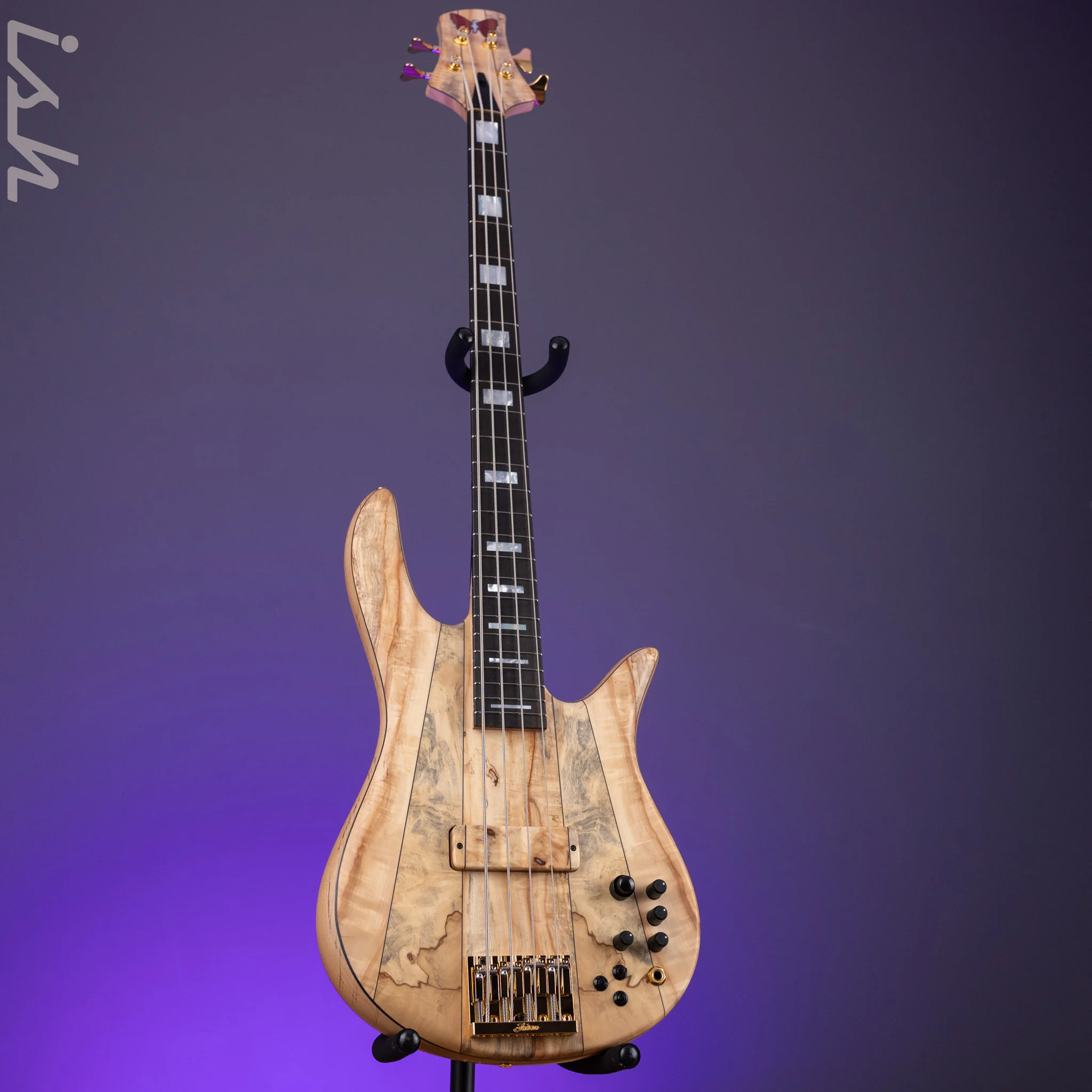 Fodera Monarch Deluxe 4 String Bass-Solid Body - Image 2