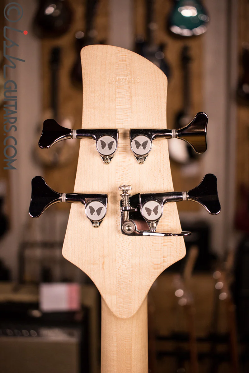 Fodera Monarch Standard Classic 4 Charcoal Frost Metallic - Image 10