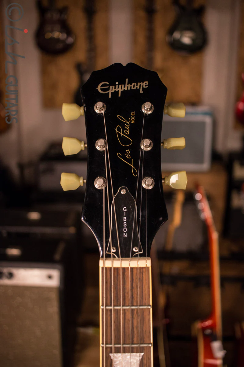 2001 Epiphone Les Paul Standard w/ Case - Image 4