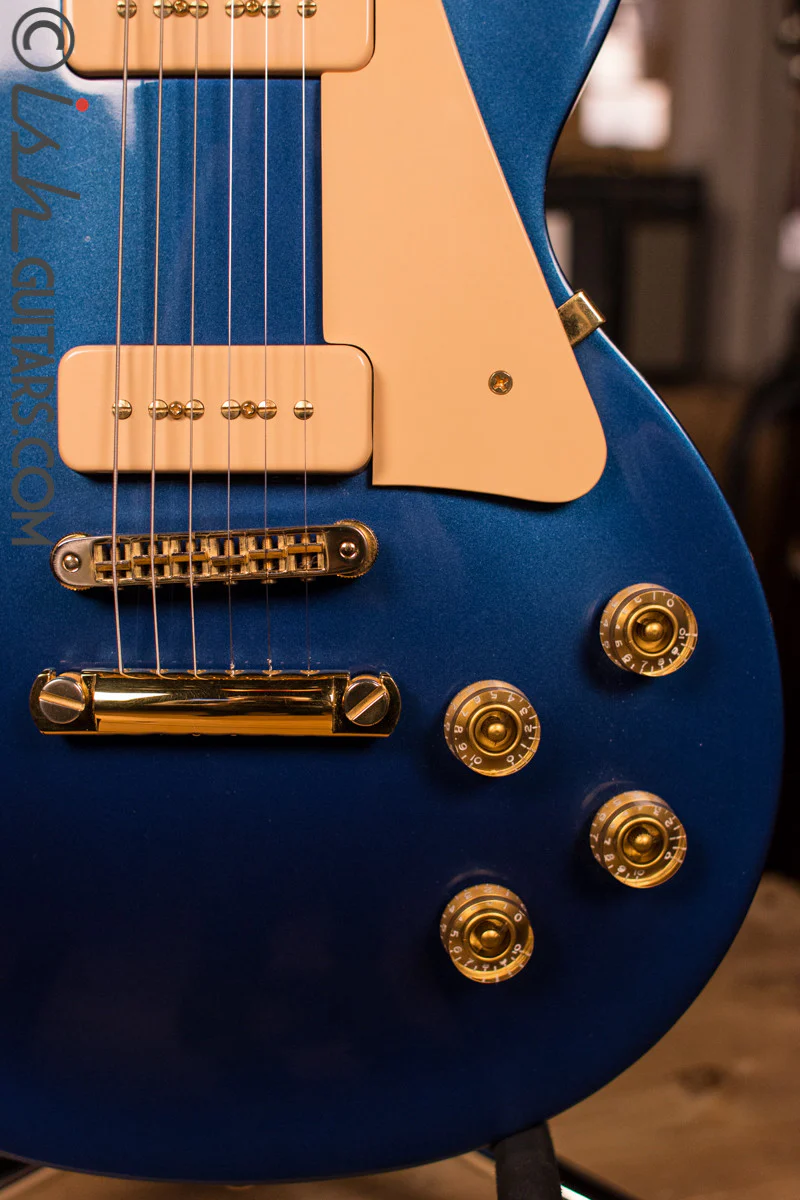 Gibson Les Paul Studio GEM Sapphire Limited Edition P90's [Used] - Image 4
