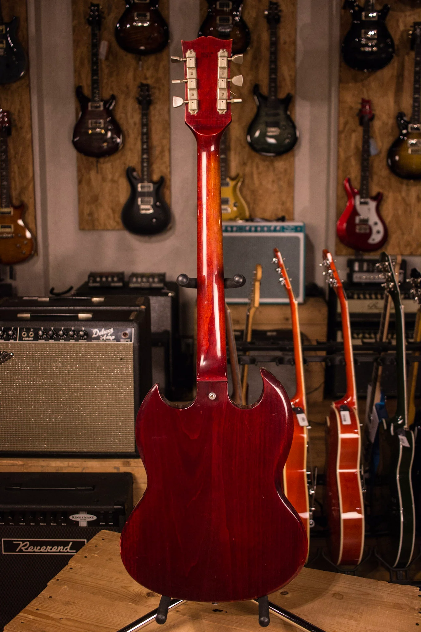 1970 Gibson SG I Modified like Custom 3 Humbucker - Image 8