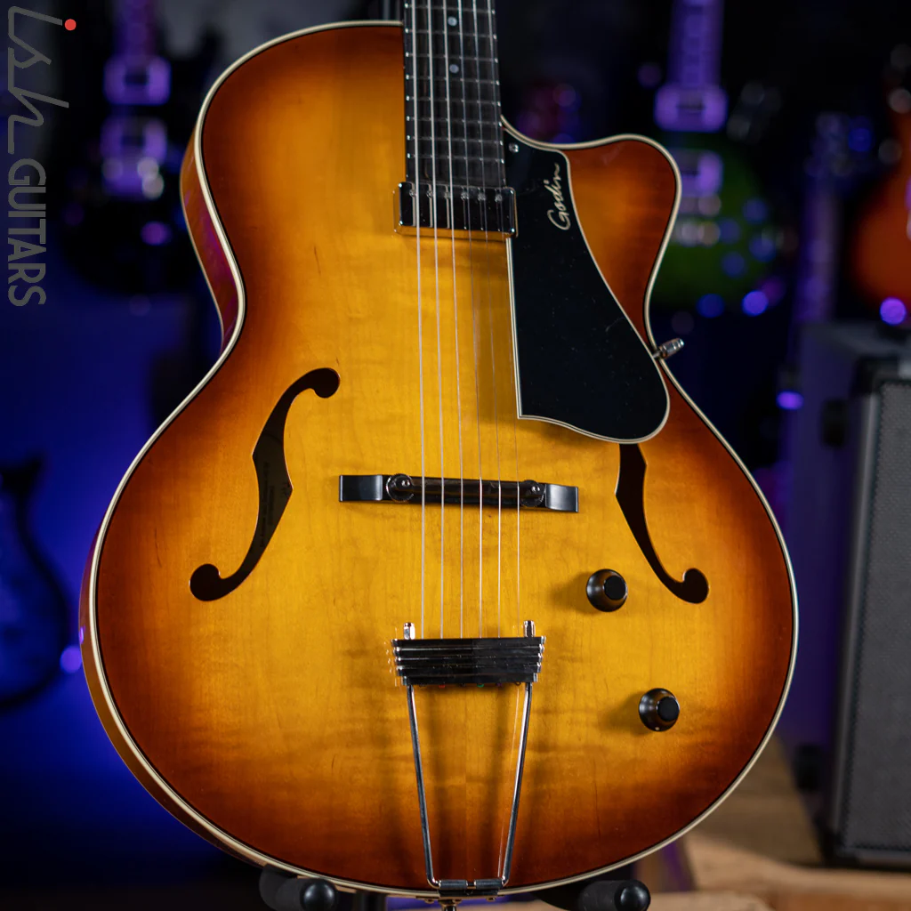 Godin 5th Avenue Jazz Sunburst HG SF