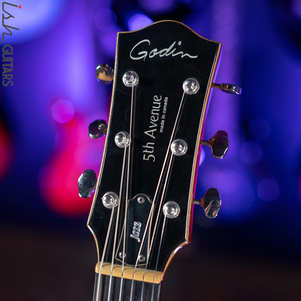 Godin 5th Avenue Jazz Sunburst HG SF - Image 6