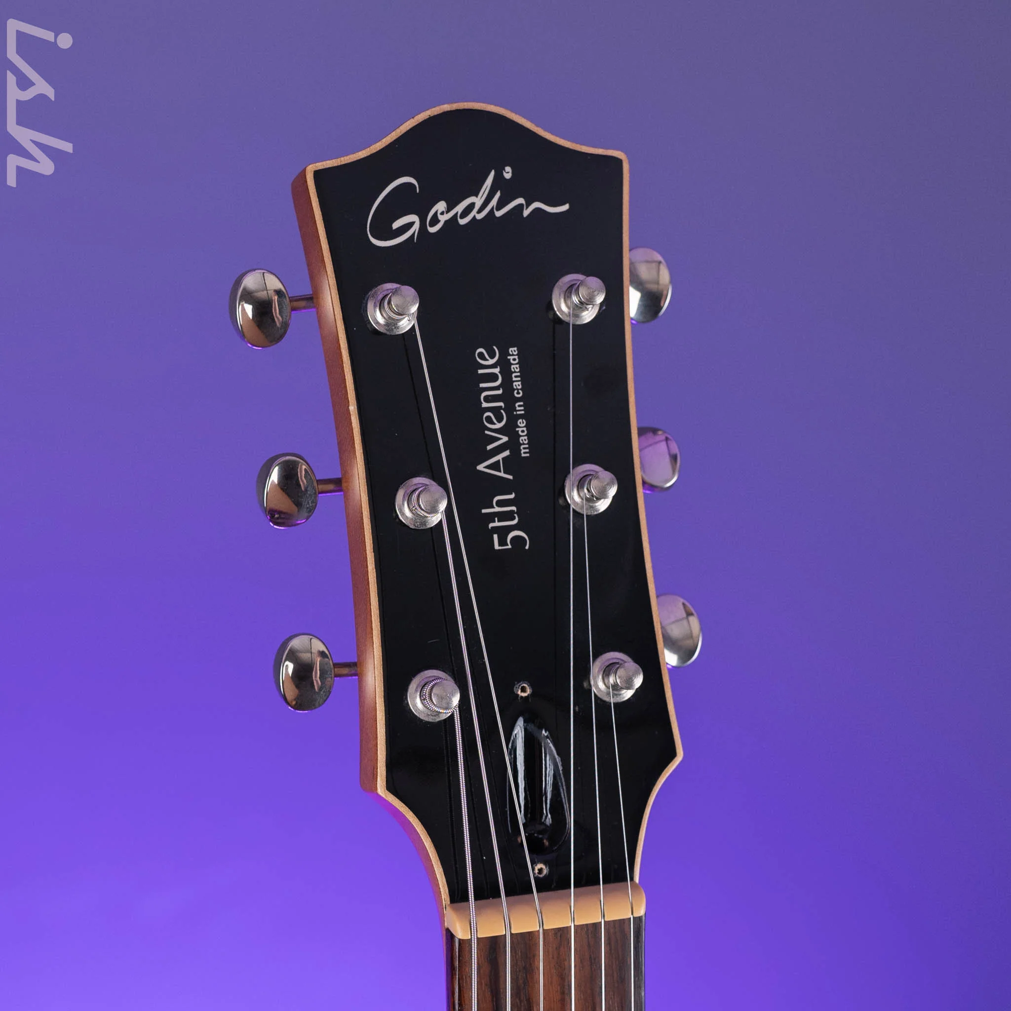 Godin 5th Avenue Kingpin P90 Cognac Burst - Image 6