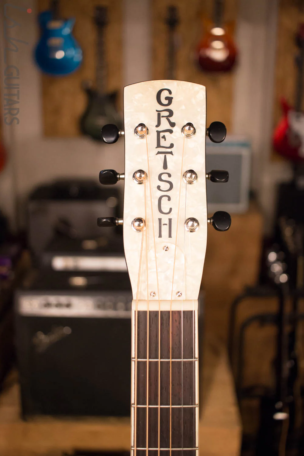 Gretsch Root Series G9220 Bobtail Round Neck Acoustic/Electric Resonator Guitar - Image 5