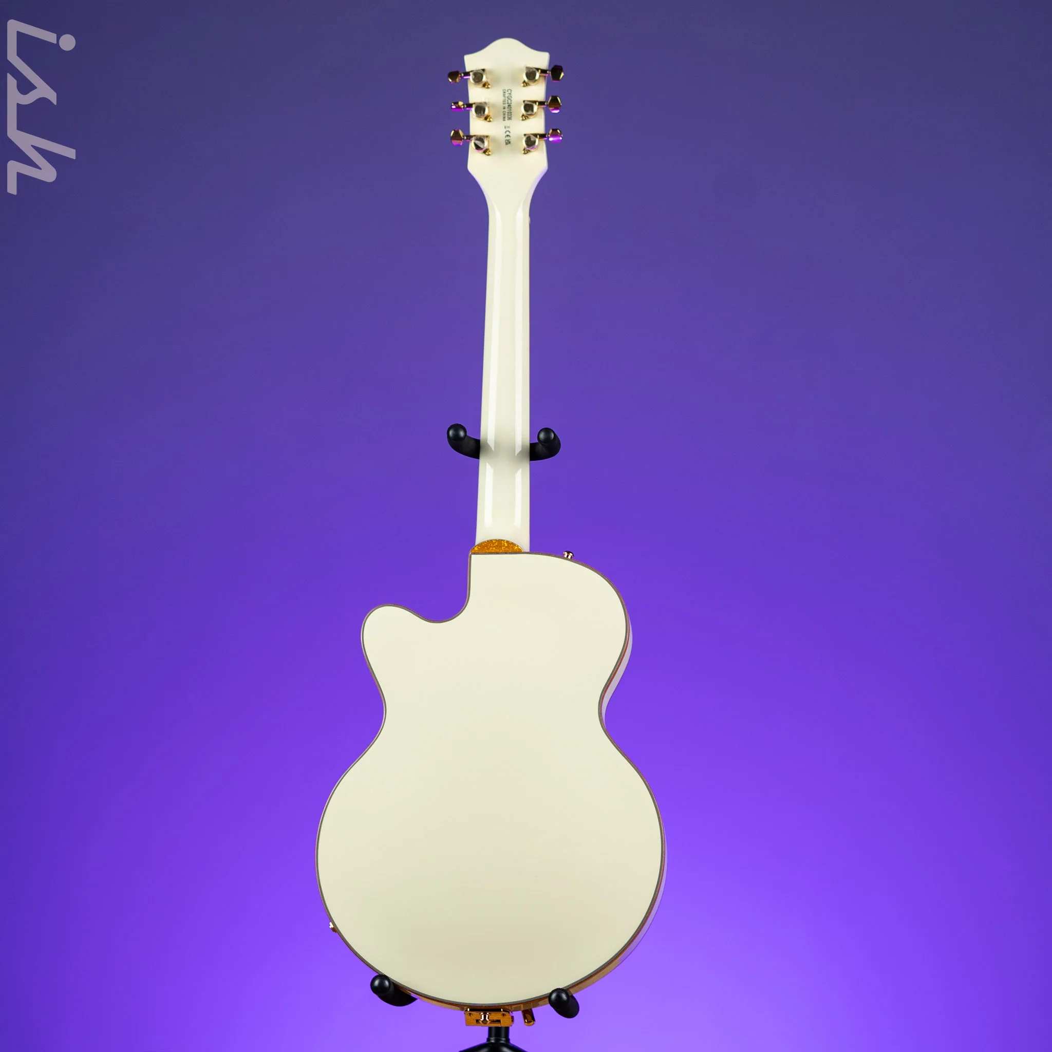 Gretsch Electromatic Chris Rocha Broadkaster Jr. Center Block Vintage White - Image 6