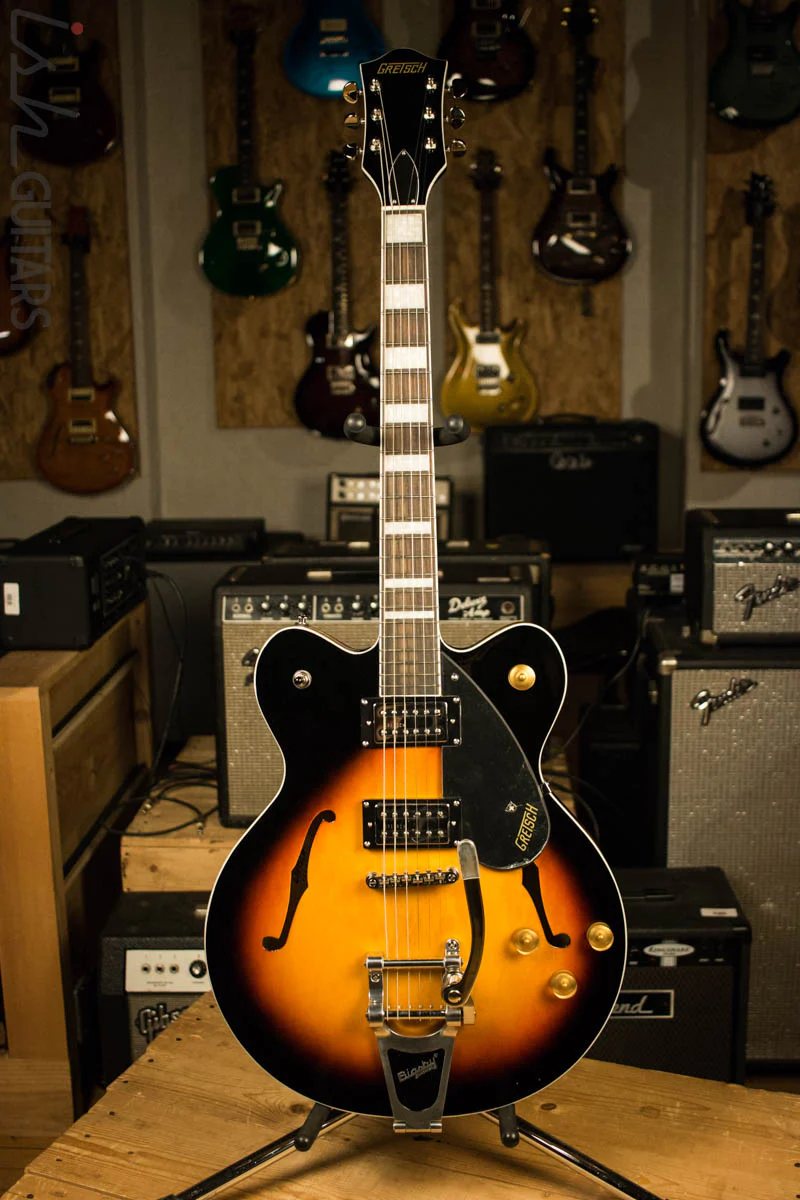 Gretsch G2622T Streamliner Center Block with Bigsby Aged Brooklyn Burst - Image 2