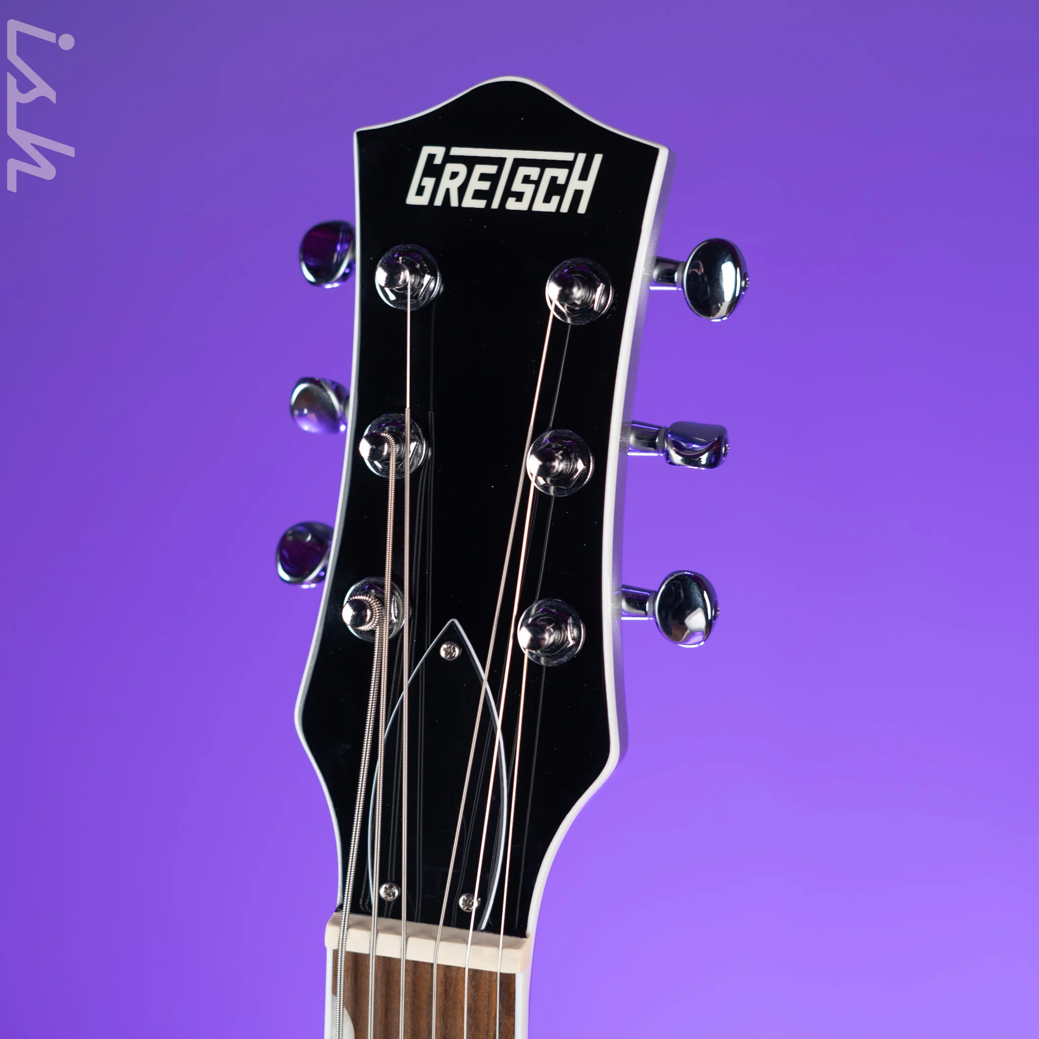 2021 Gretsch G5260T Electromatic Baritone w/ Bigsby Silver - Image 7