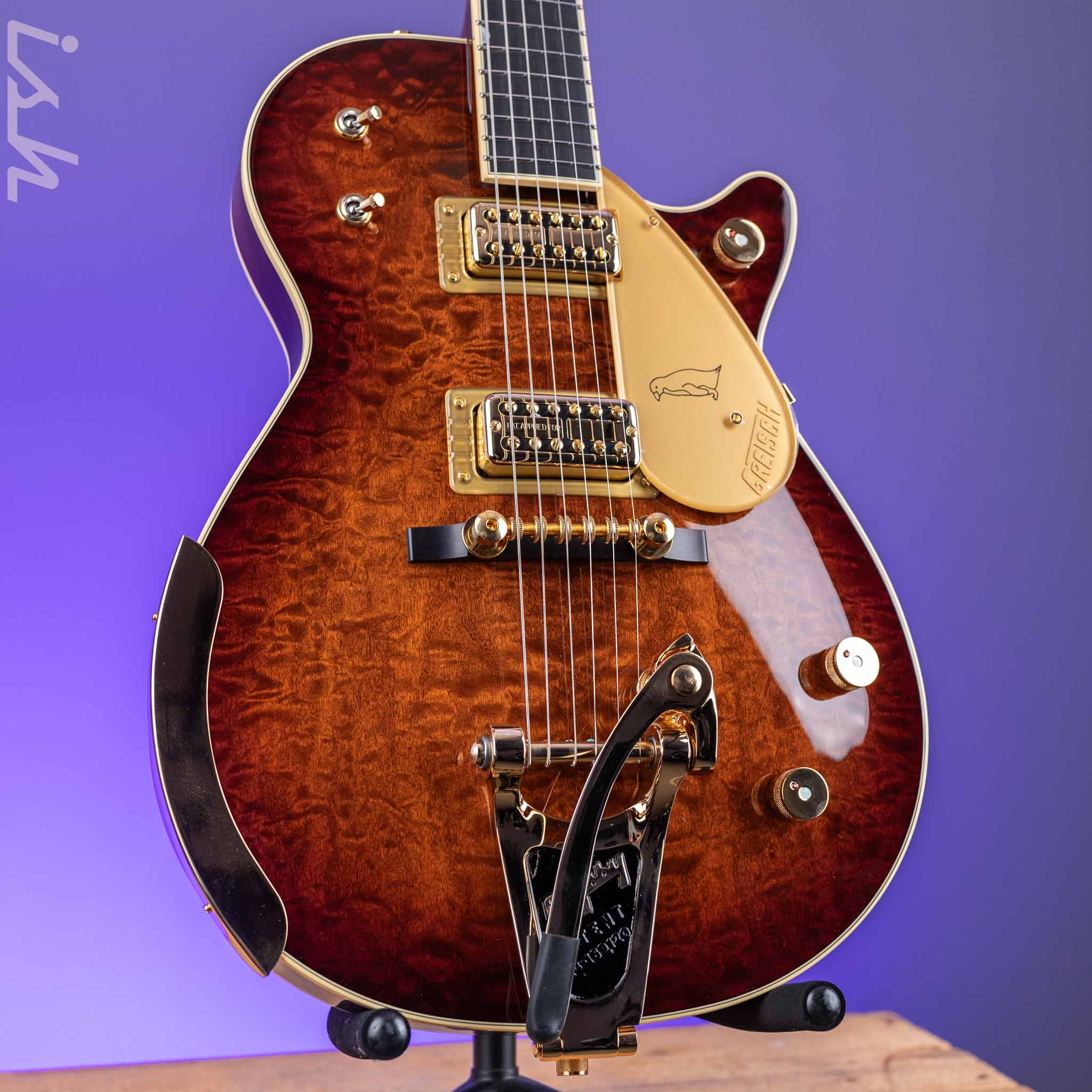 Gretsch G6134TGQM-59 Limited Edition Penguin Forge Glow Demo