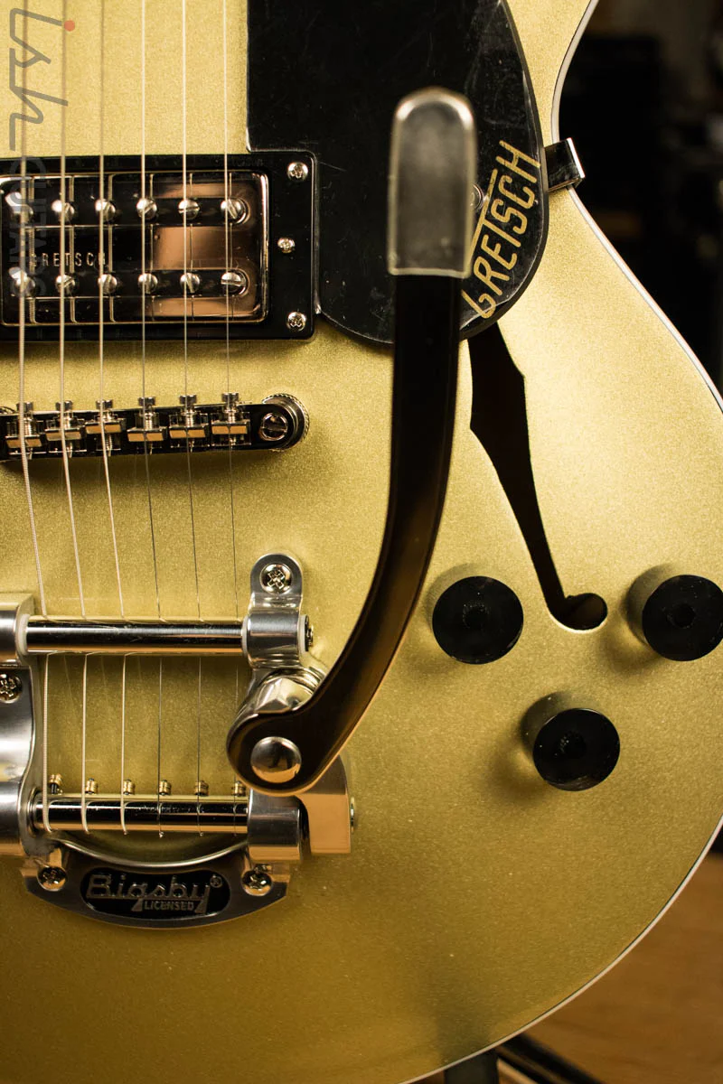 2018 Gretsch Streamliner Center Block Jr. Electric Guitar Golddust - Image 4