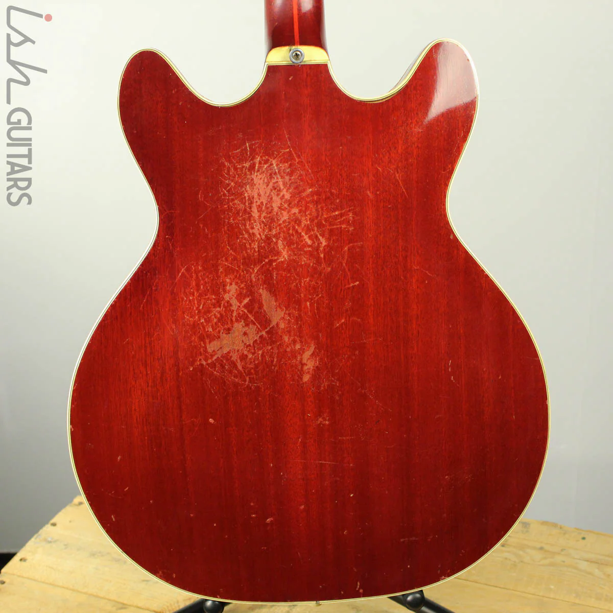 1966 Guild Starfire Hollowbody Bass Cherry with OHSC - Image 12