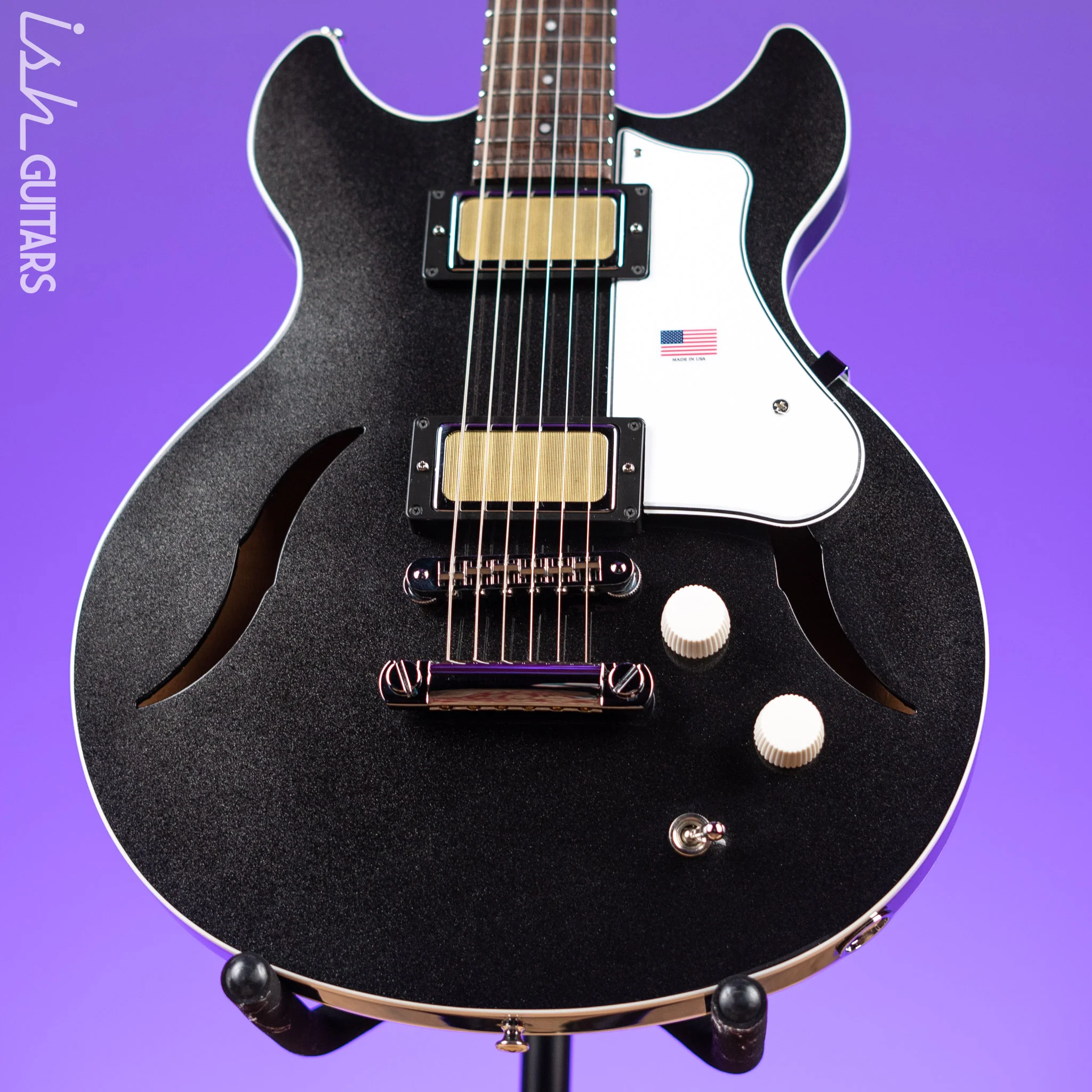 Harmony Standard Comet Electric Guitar Space Black