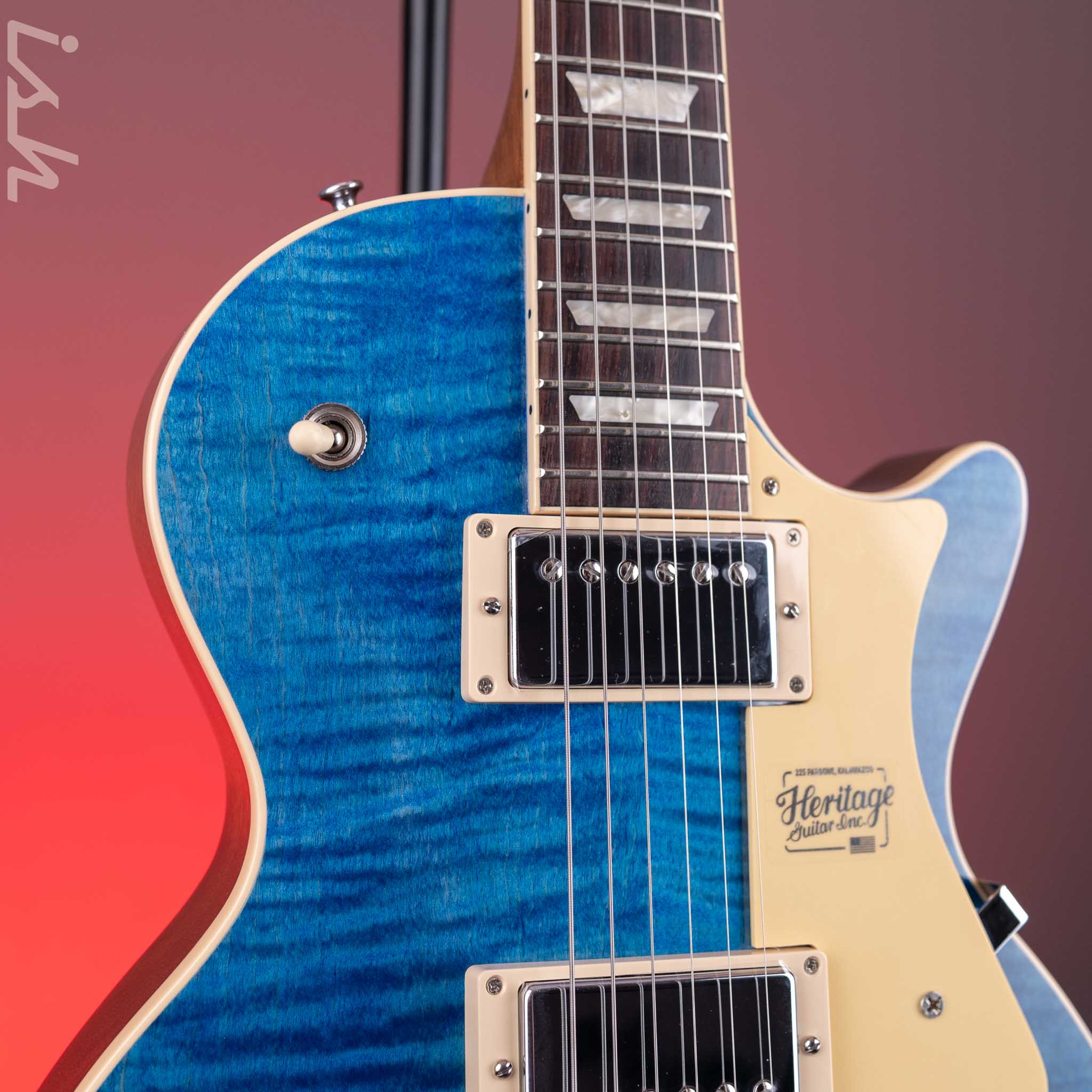 Heritage H-150 Standard LTD Skyline Blue *Ish Guitars Exclusive* Demo - Image 3