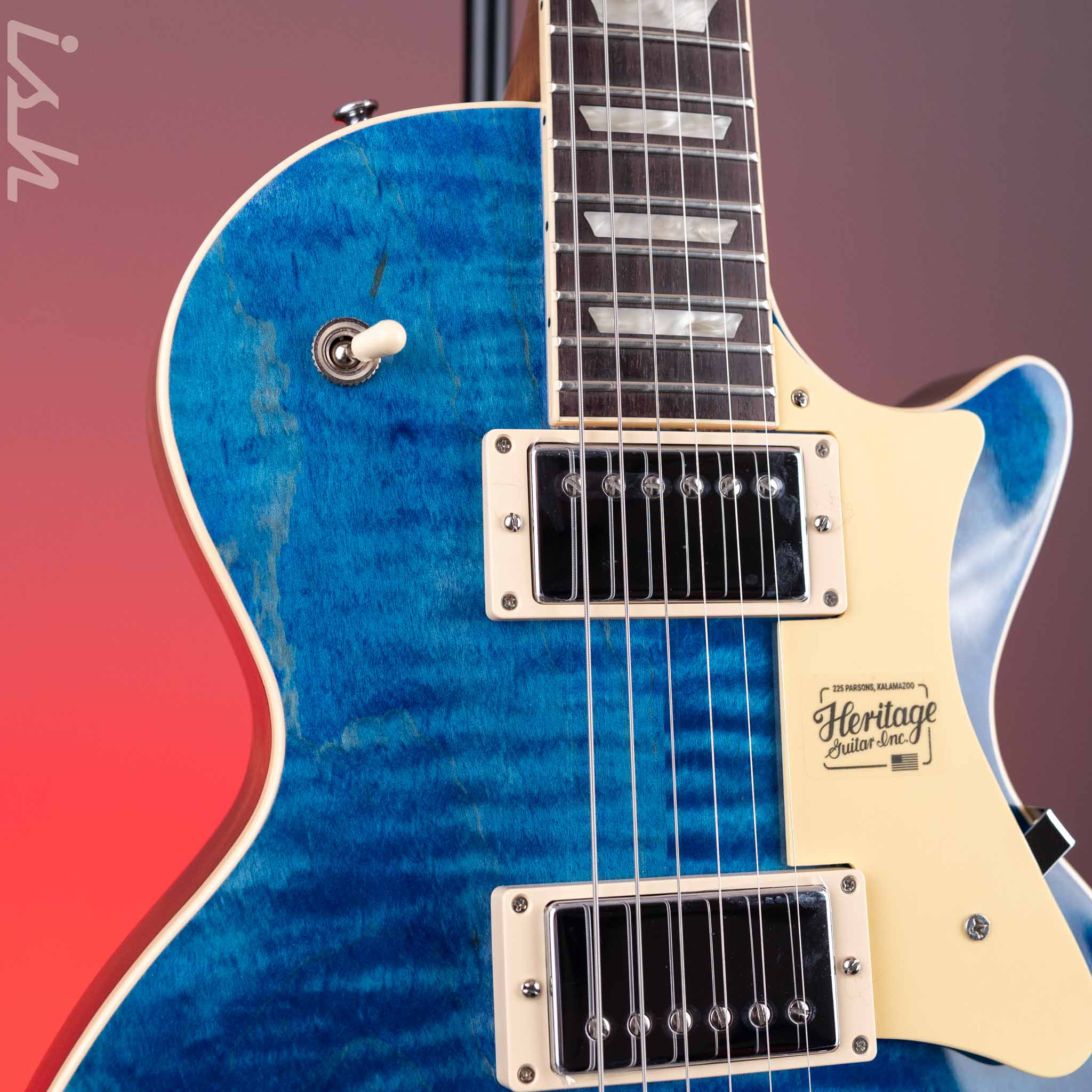 Heritage H-150 Standard LTD Skyline Blue *Ish Guitars Exclusive* - Image 3
