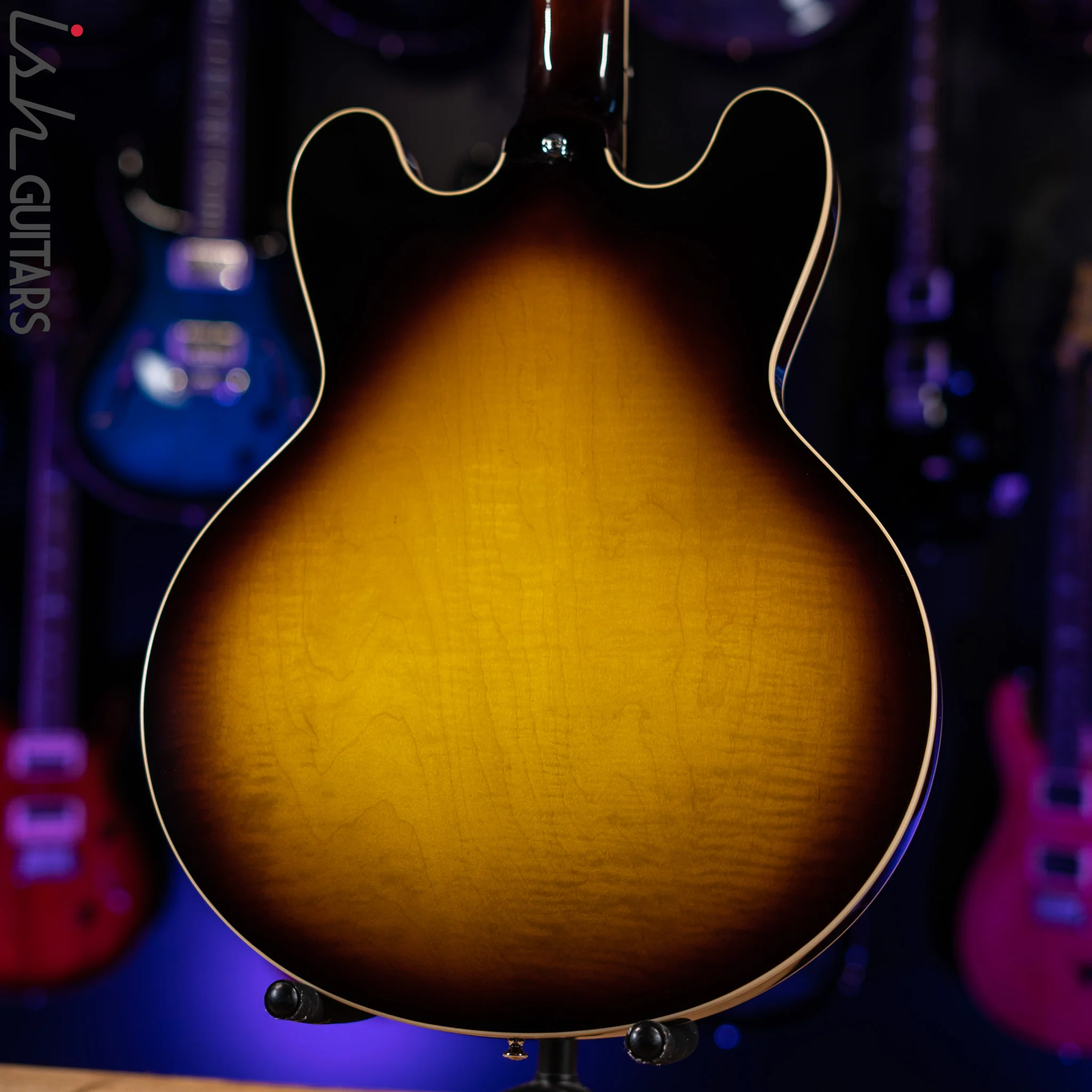 Heritage H-535 Semi-Hollow Electric Guitar Original Sunburst - Image 7