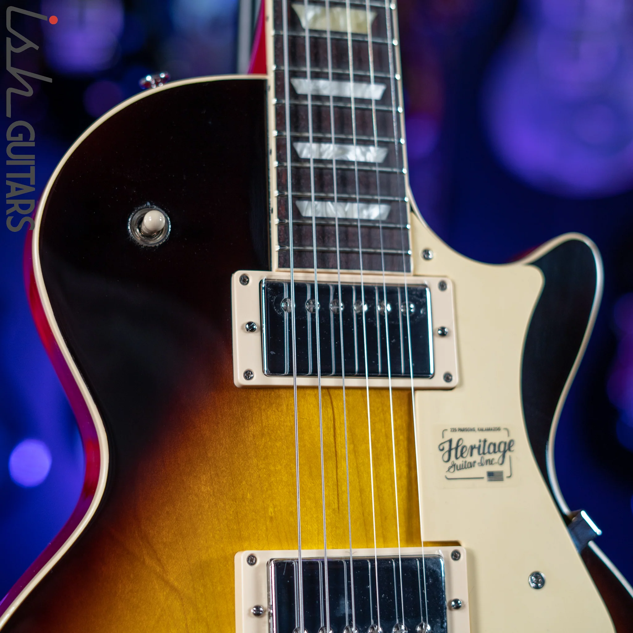 Heritage Standard H-150 Electric Guitar Original Sunburst Demo - Image 3