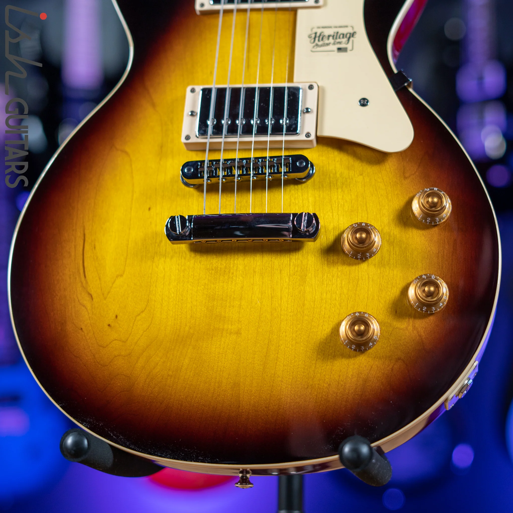 Heritage Standard H-150 Electric Guitar Original Sunburst Demo - Image 4