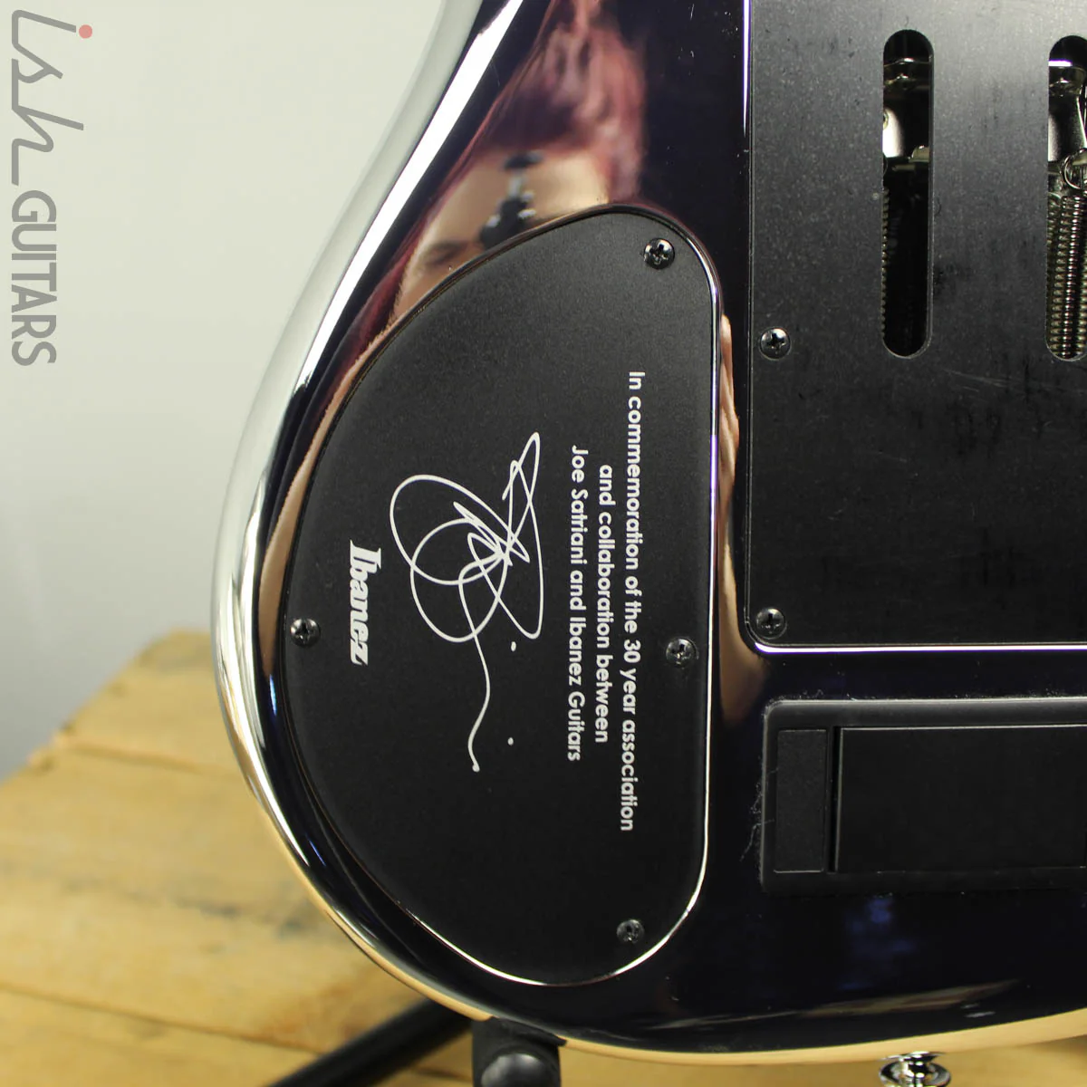 Ibanez 30th Anniversary JS1CR30 Joe Satriani Chrome Boy - Image 7