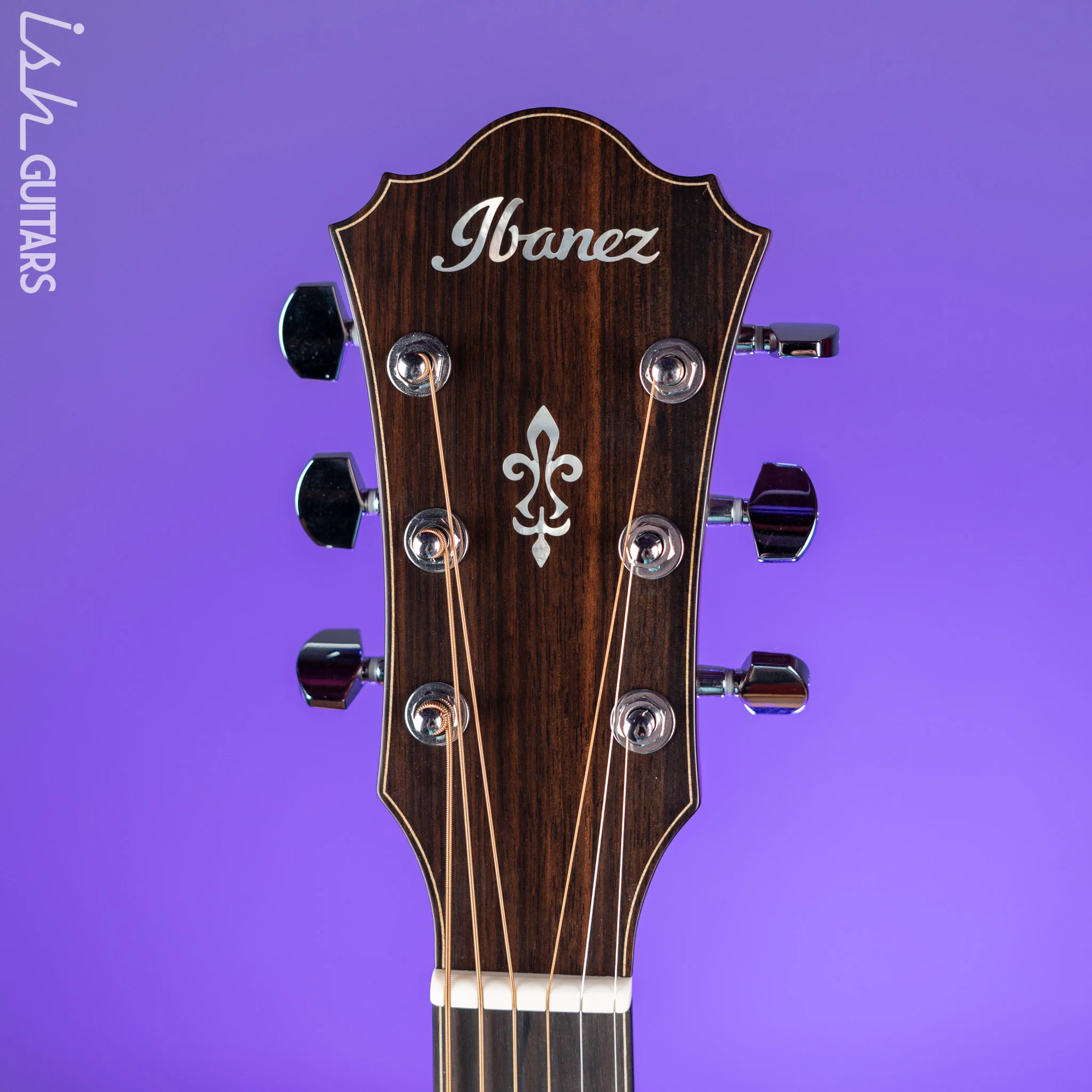 Ibanez AE440 Platinum Collection Acoustic-Electric Guitar Natural Low Gloss Demo - Image 6